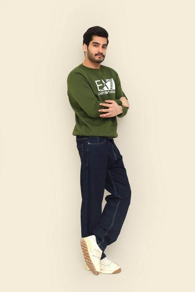 Baggy Dark Blue Jeans