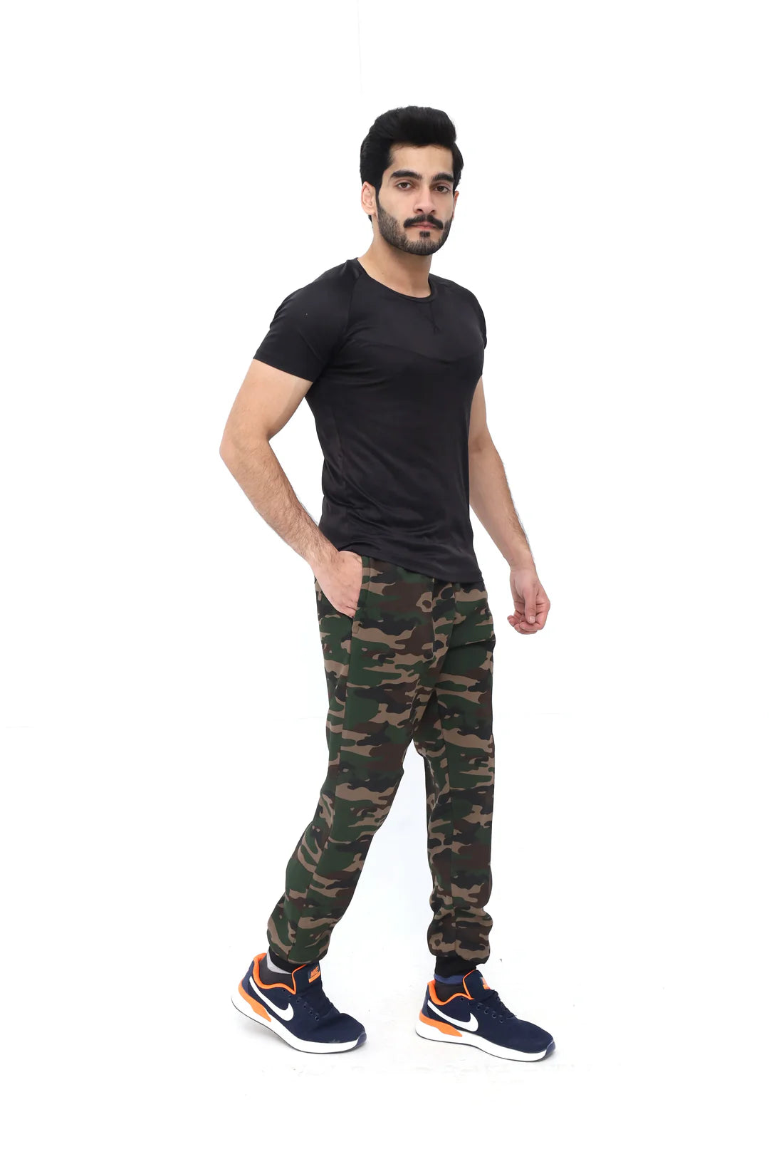 Men's Camouflage Fleece Sweat Pant