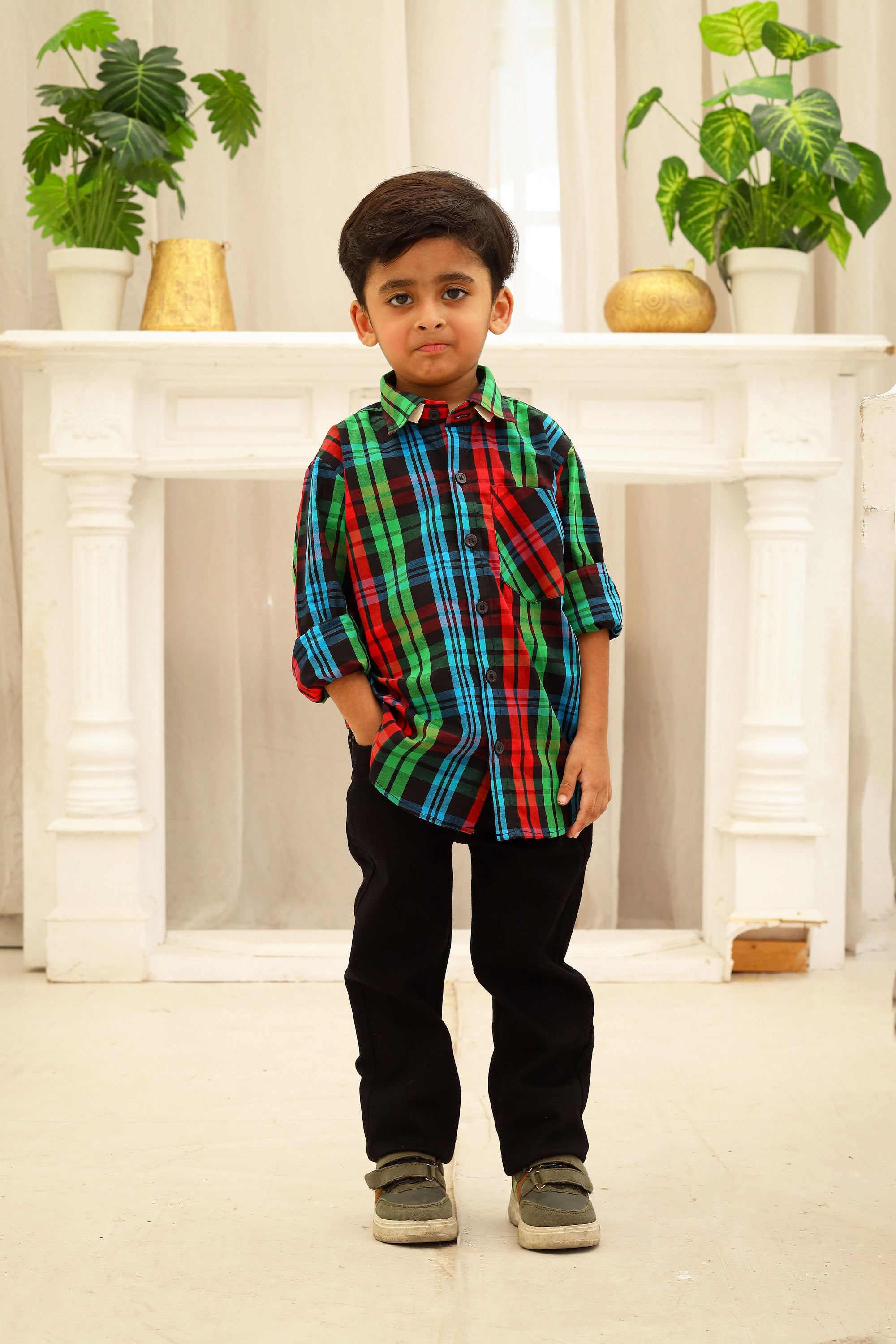 Multi-Color Casual Shirt