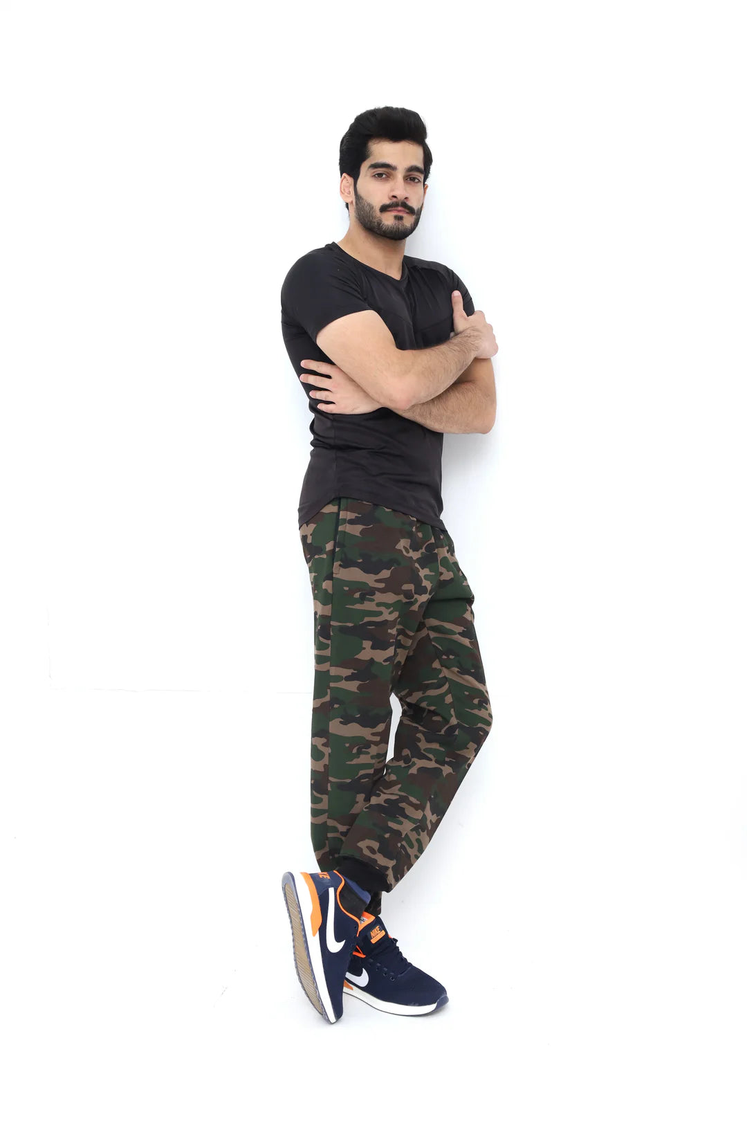 Men's Camouflage Fleece Sweat Pant