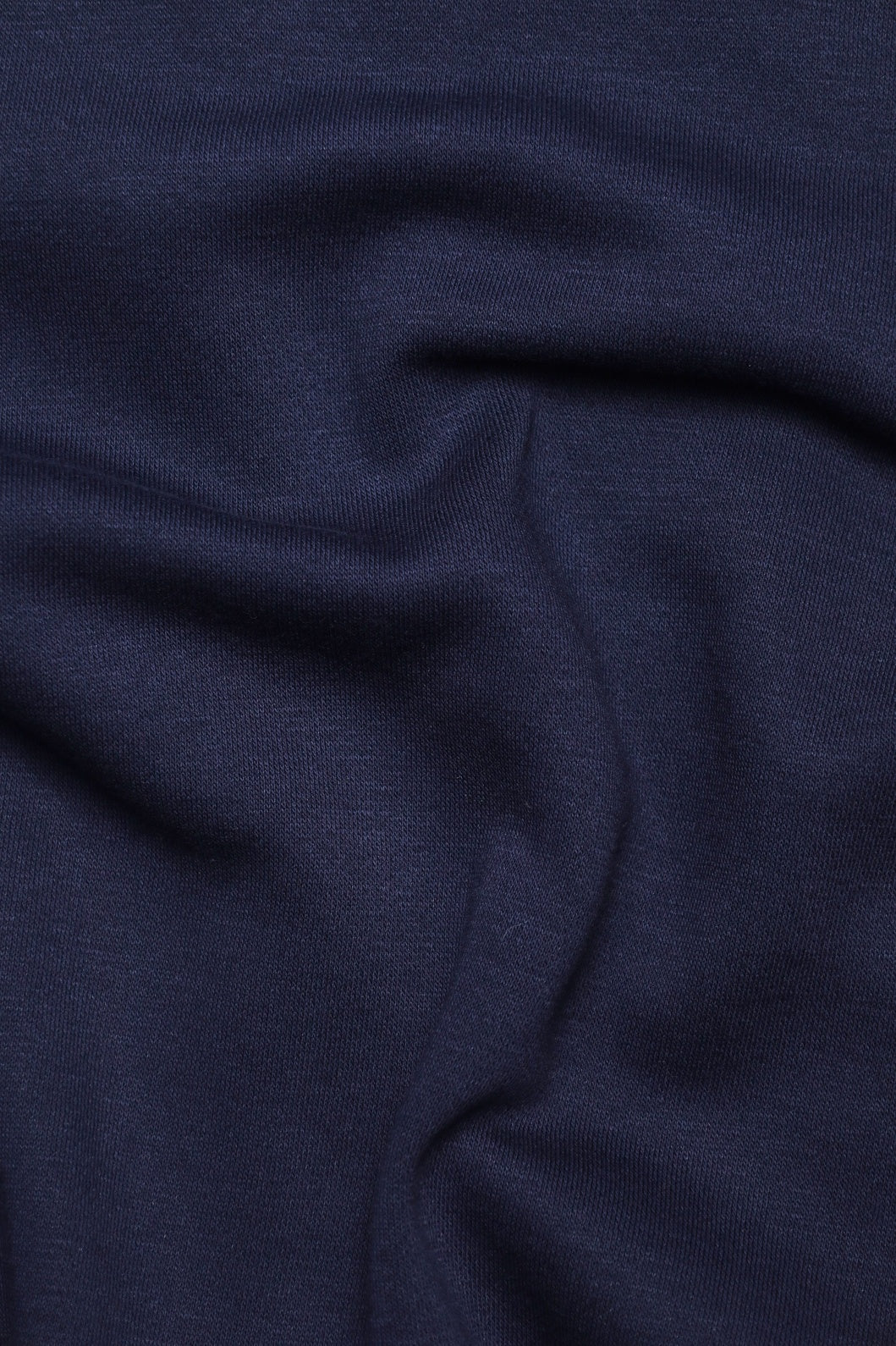 Men's Versatile Navy Blue Full-Zipper