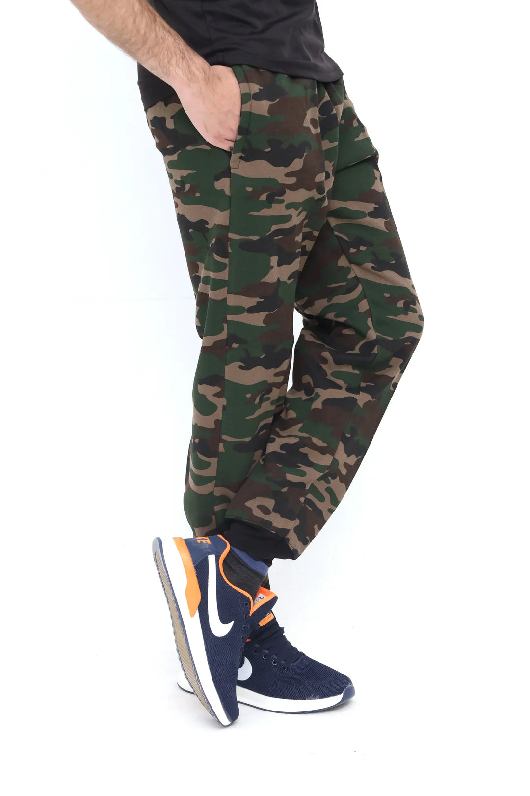Men's Camouflage Fleece Sweat Pant