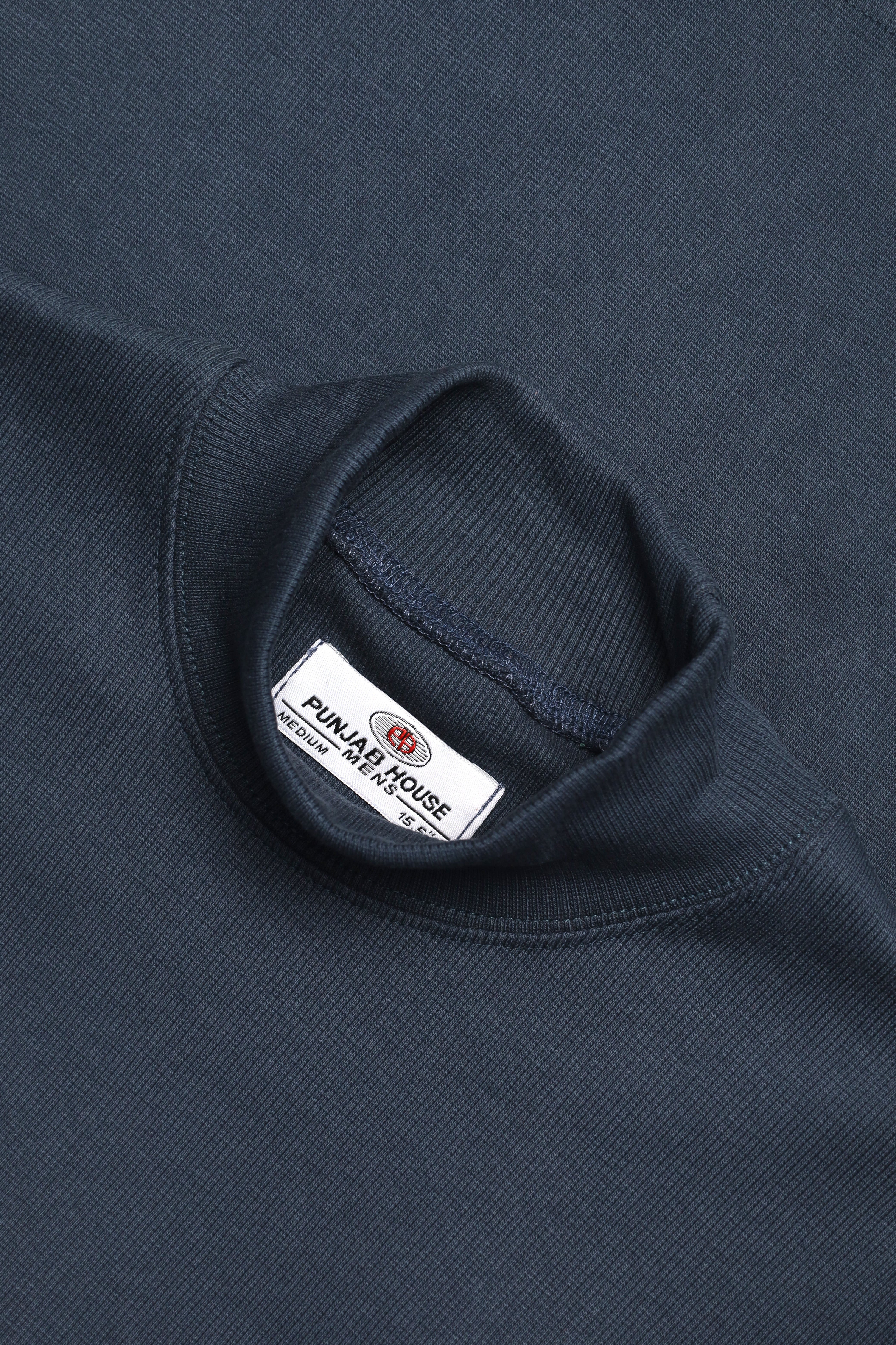 Men's Ribbed Turtle Neck Shirt