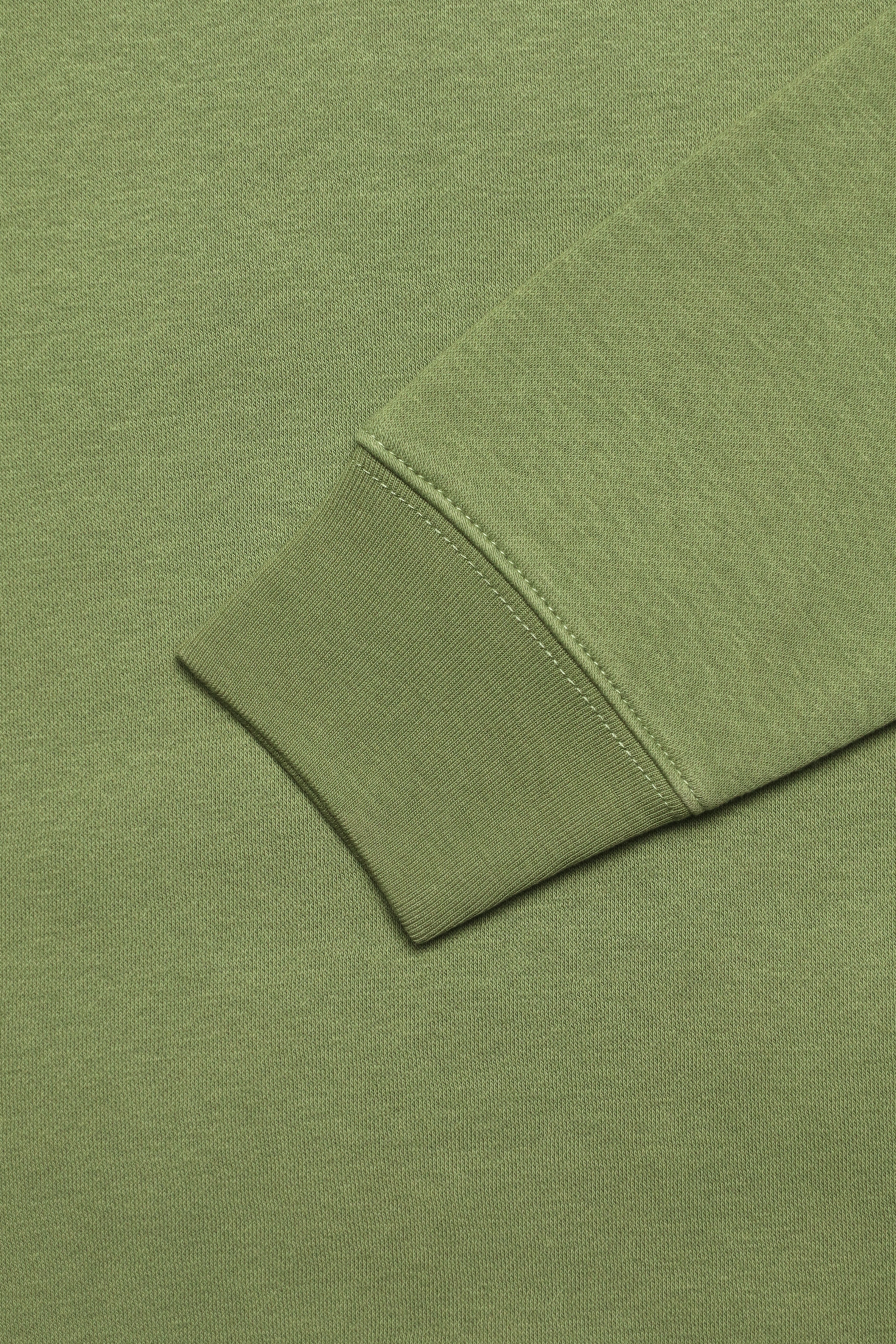 Men's Light Green Neck Sweatshirt