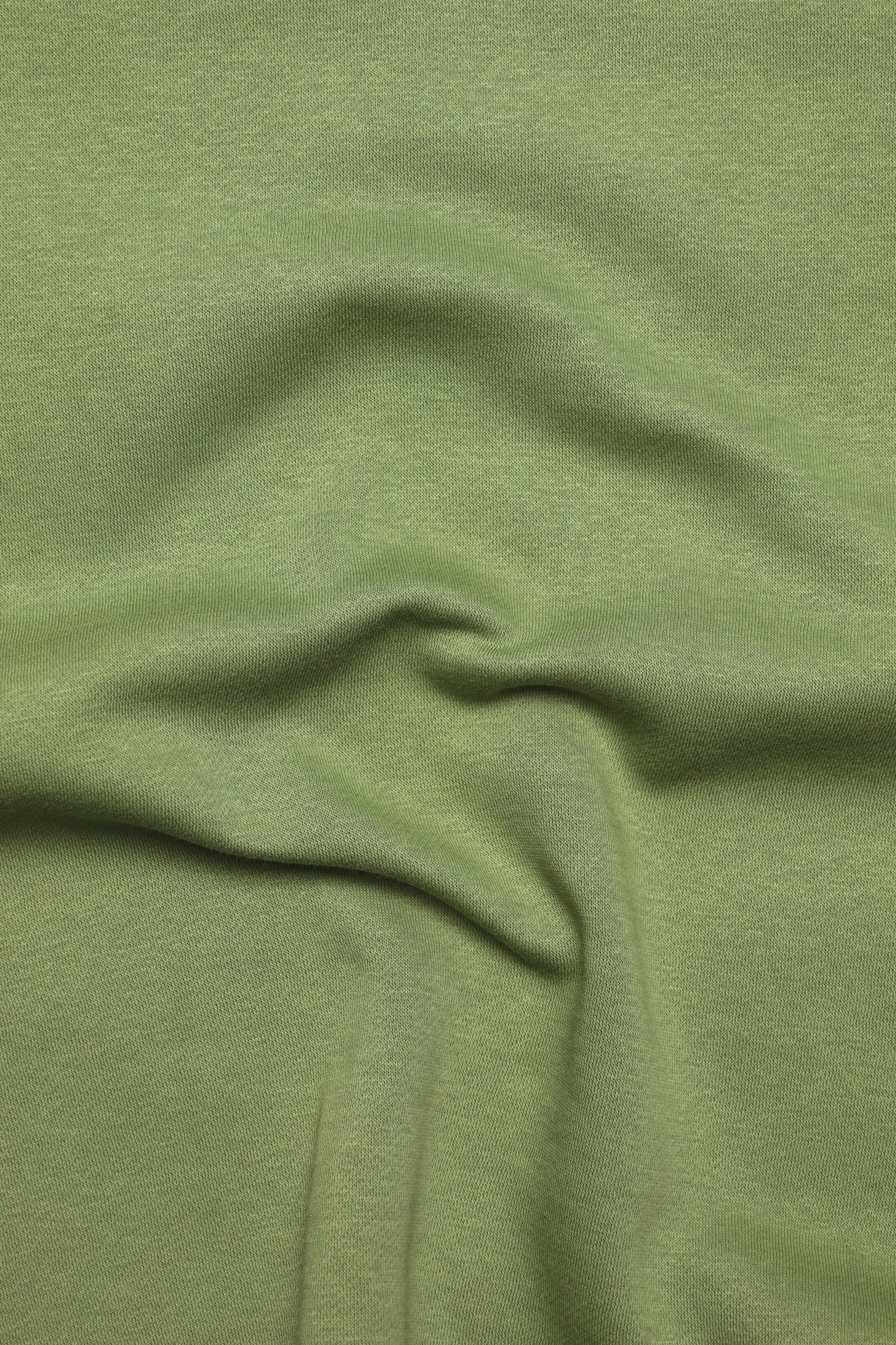 Men's Light Green Neck Sweatshirt