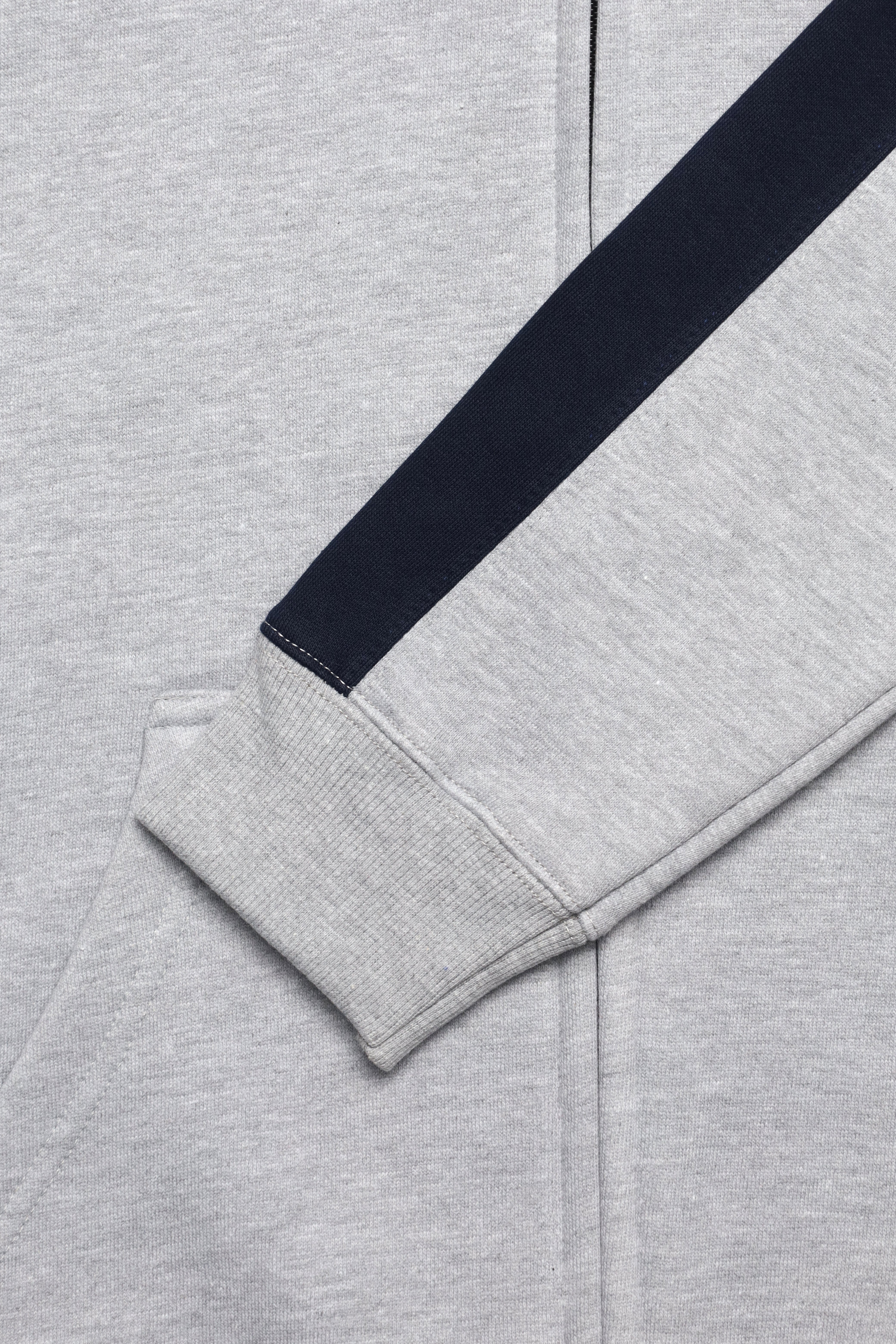 Men's Grey and Navy Puma Full-Zipper