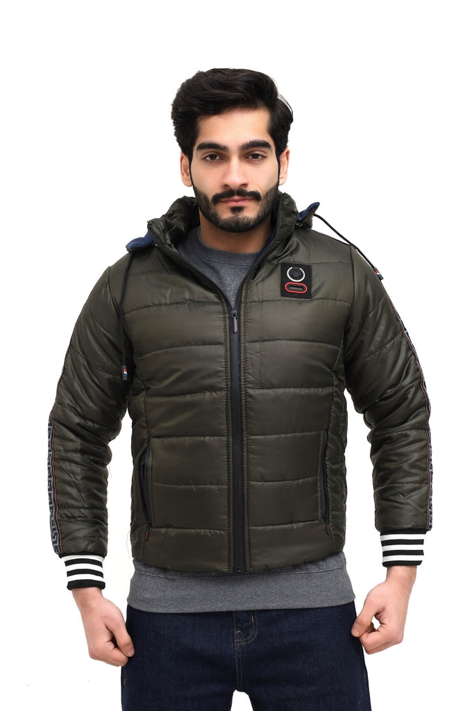 Men’s Olive Green Full Sleeve Jacket