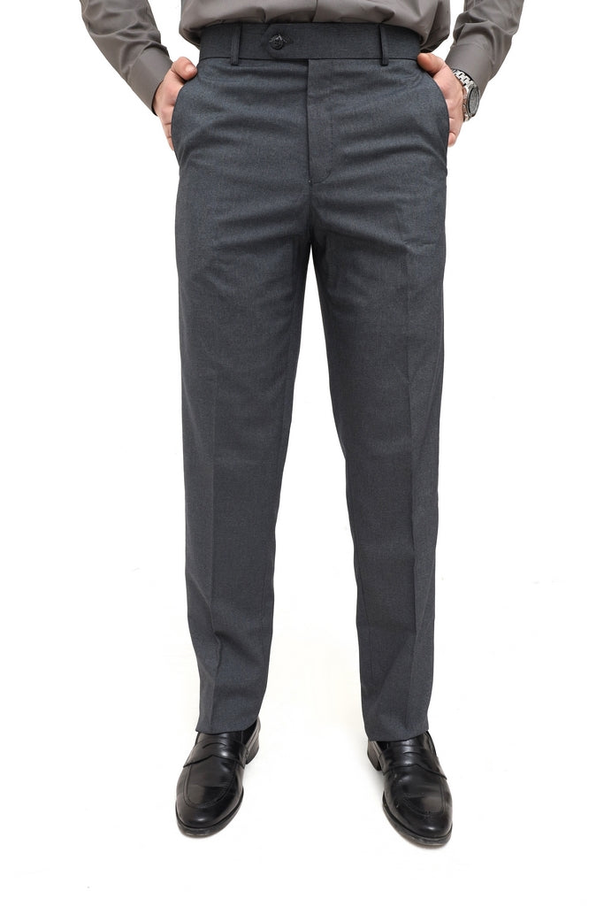 Men's Black Tropical Fabric Formal Trouser