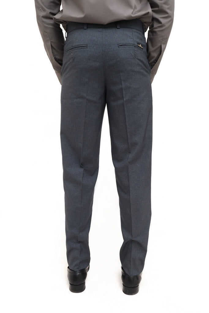 Men's Black Tropical Fabric Formal Trouser