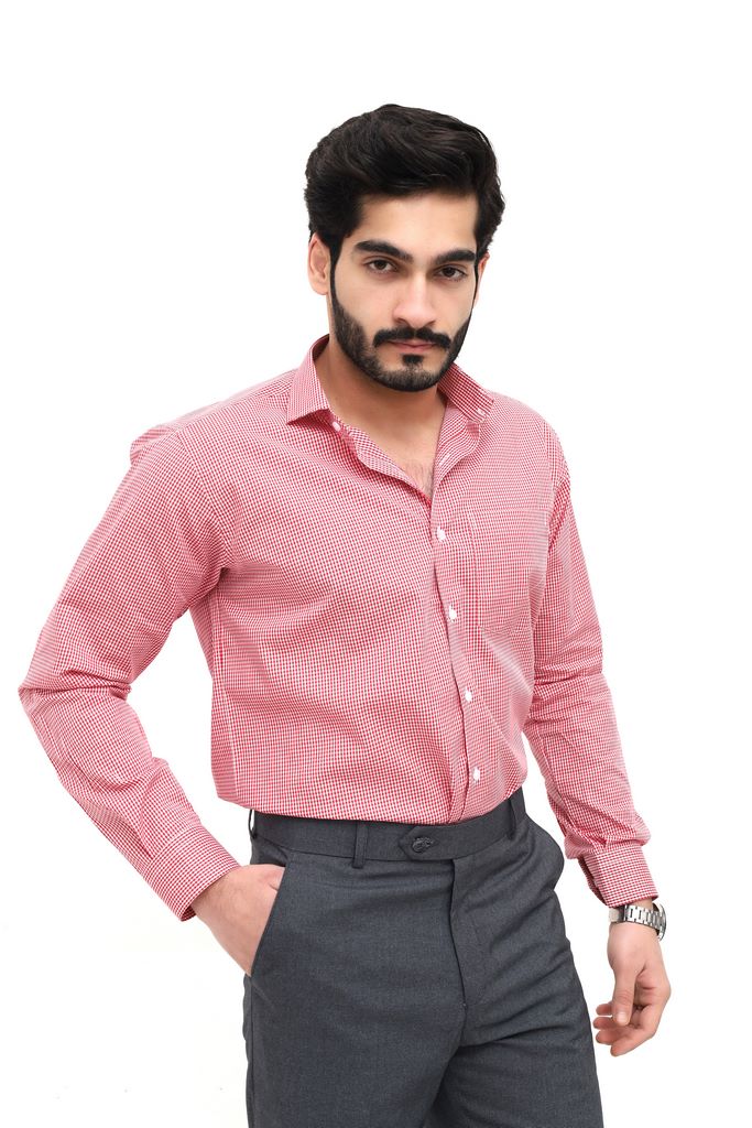 Men's Rose Pink Stripe Shirt