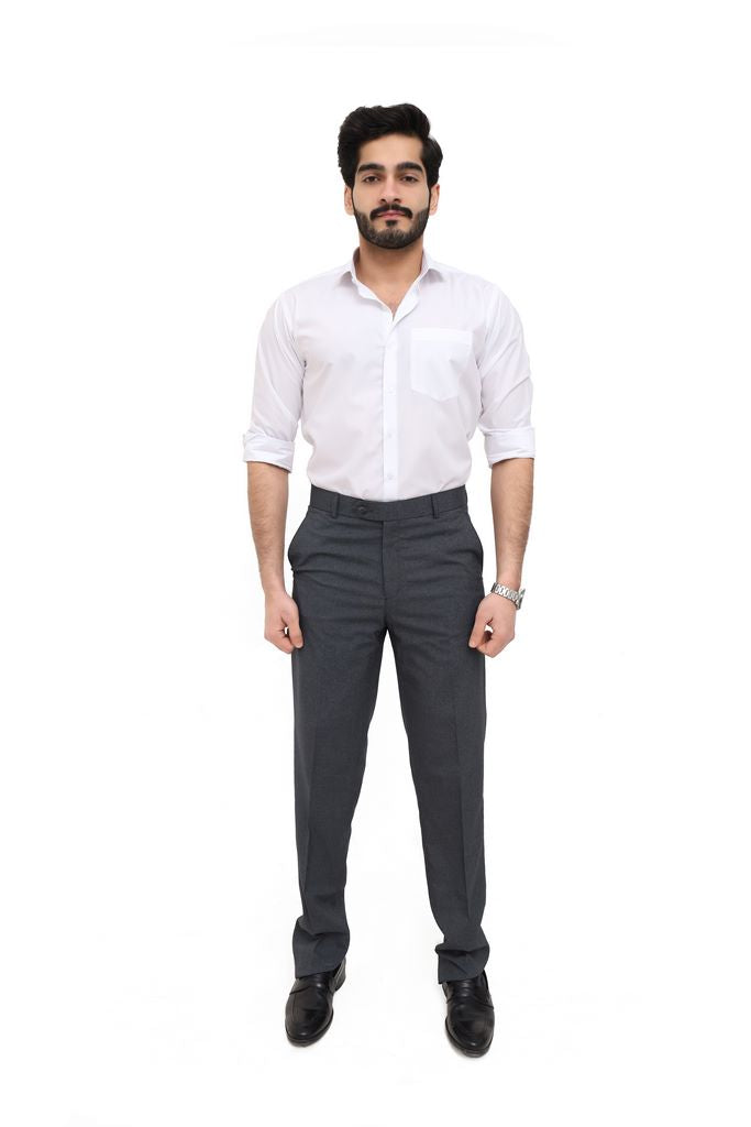 Men's White Plain Shirt