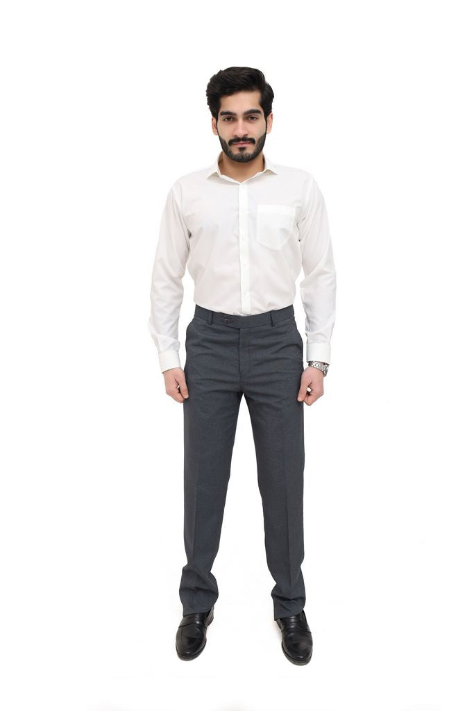 Men's Off White Plain Shirt