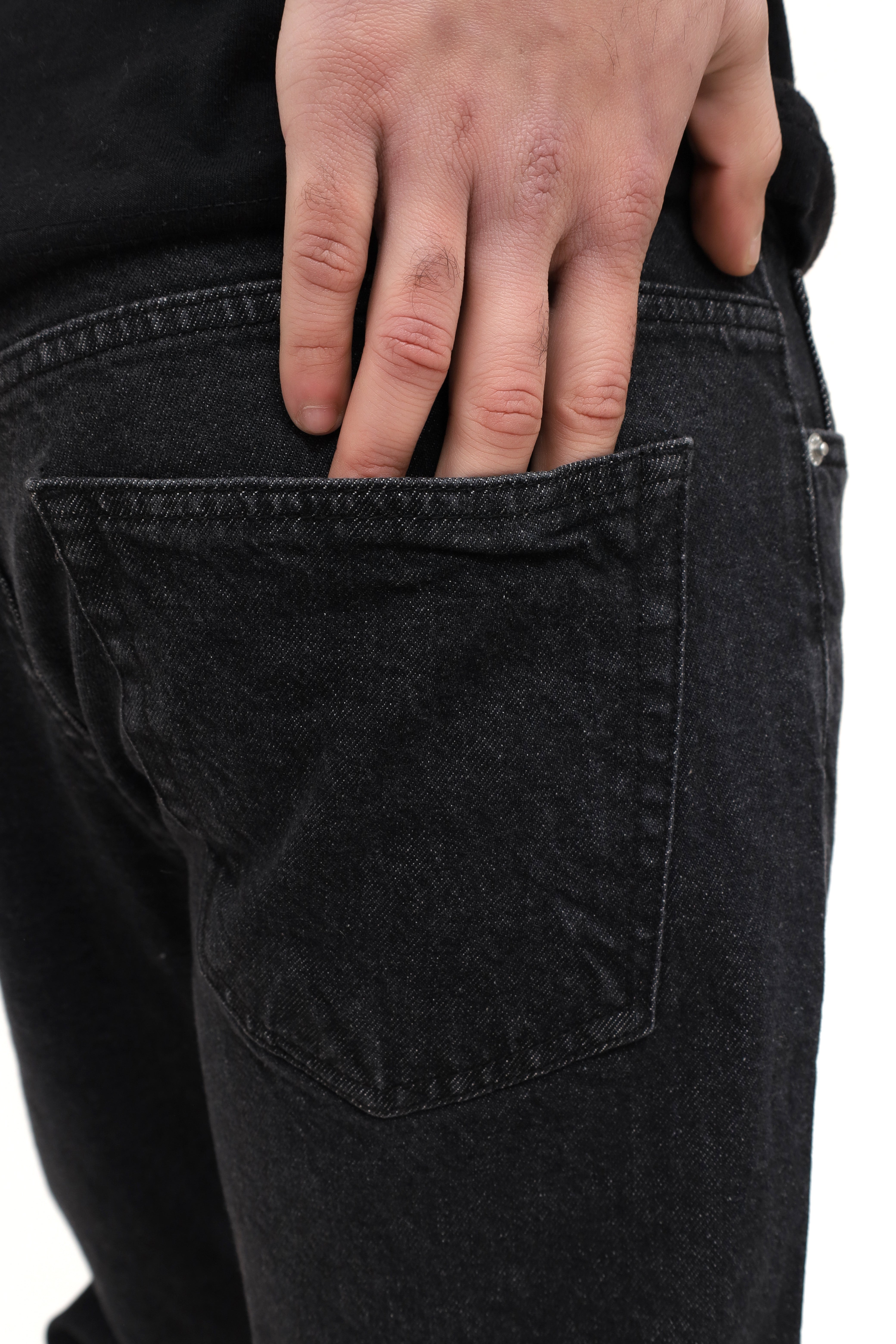 Men's Black Denim Jeans