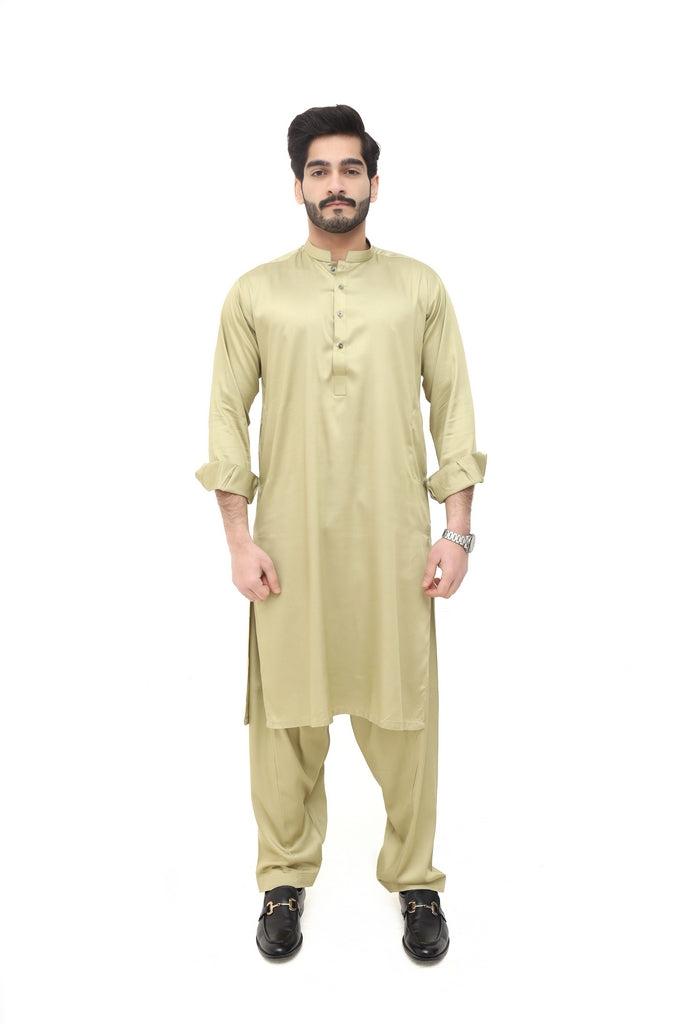 Men's Chiffon Wash Wear & Cotton Shalwar Kameez