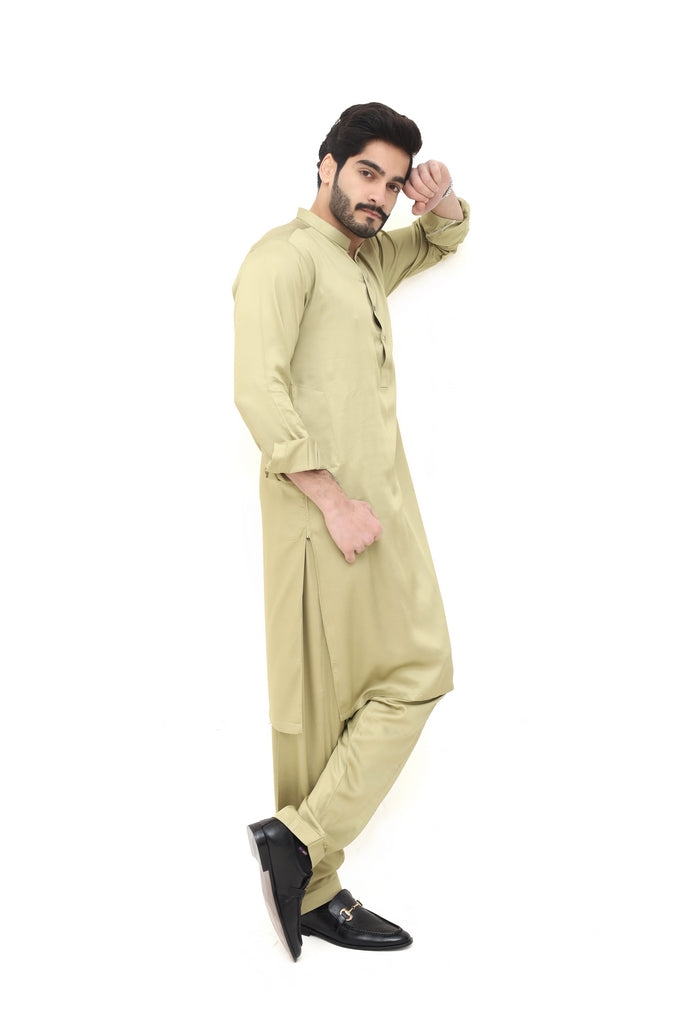 Men's Chiffon Wash Wear & Cotton Shalwar Kameez