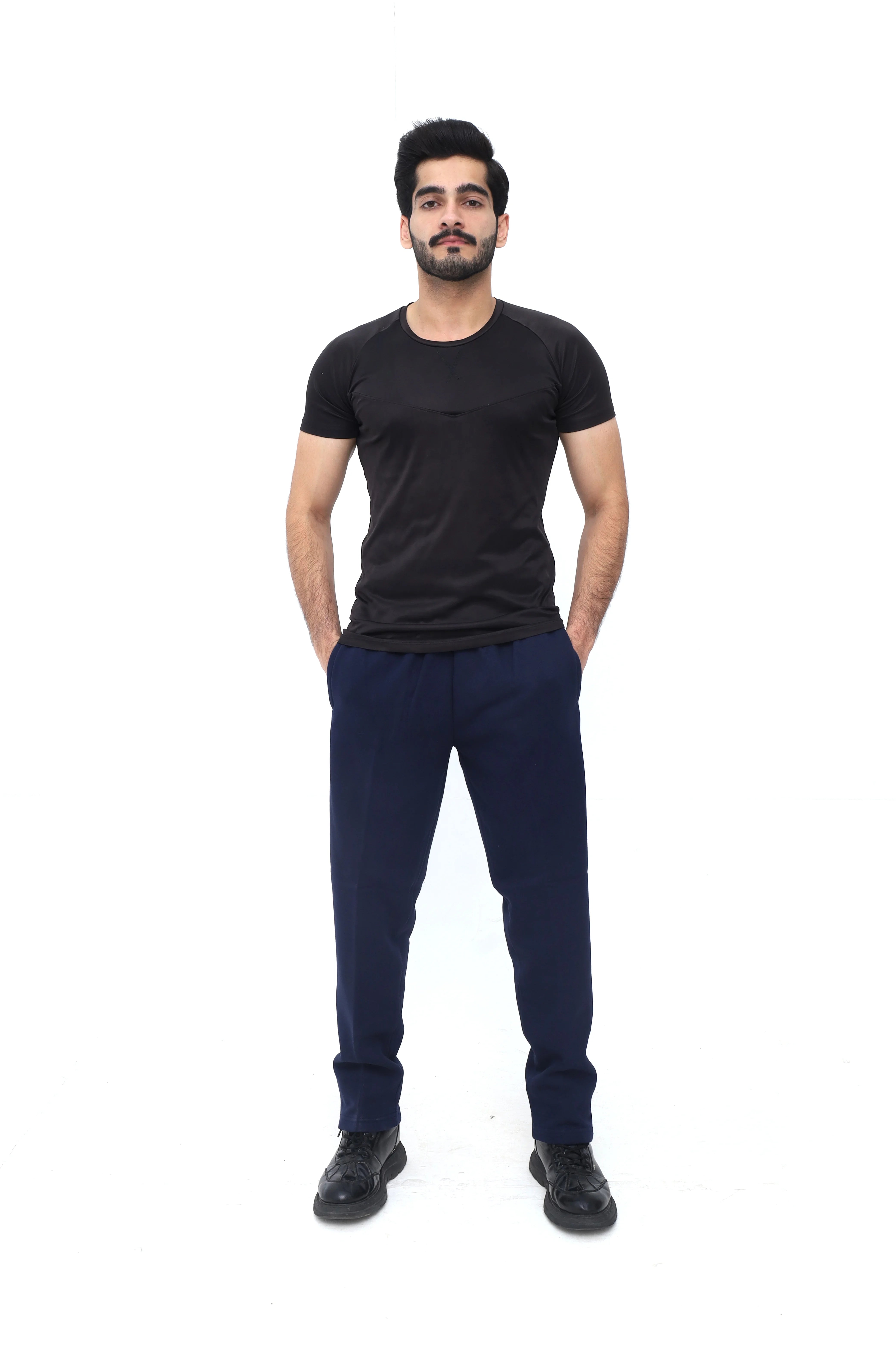 Men's Fleece Blue Sweatpants