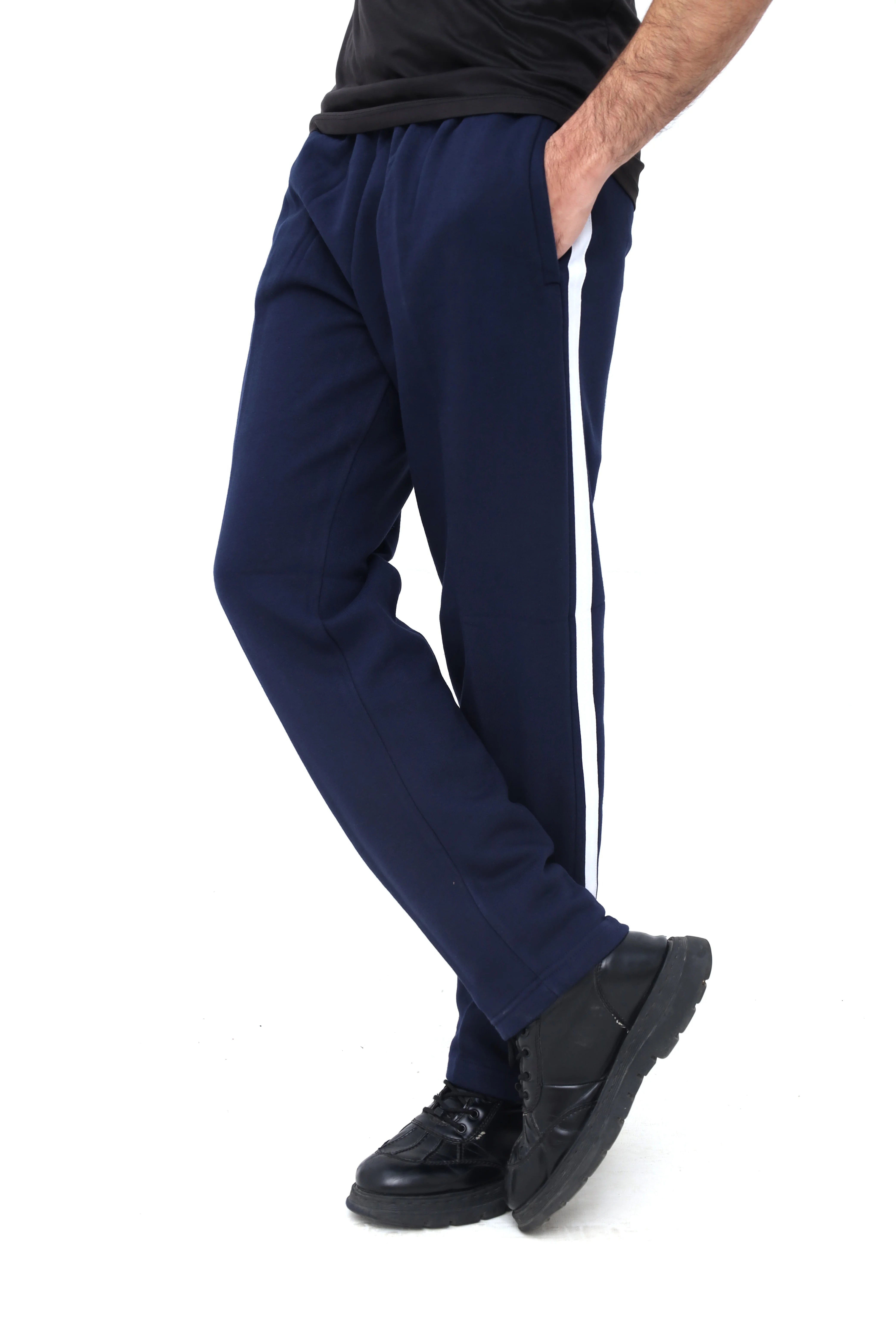 Men's Fleece Blue Sweatpants