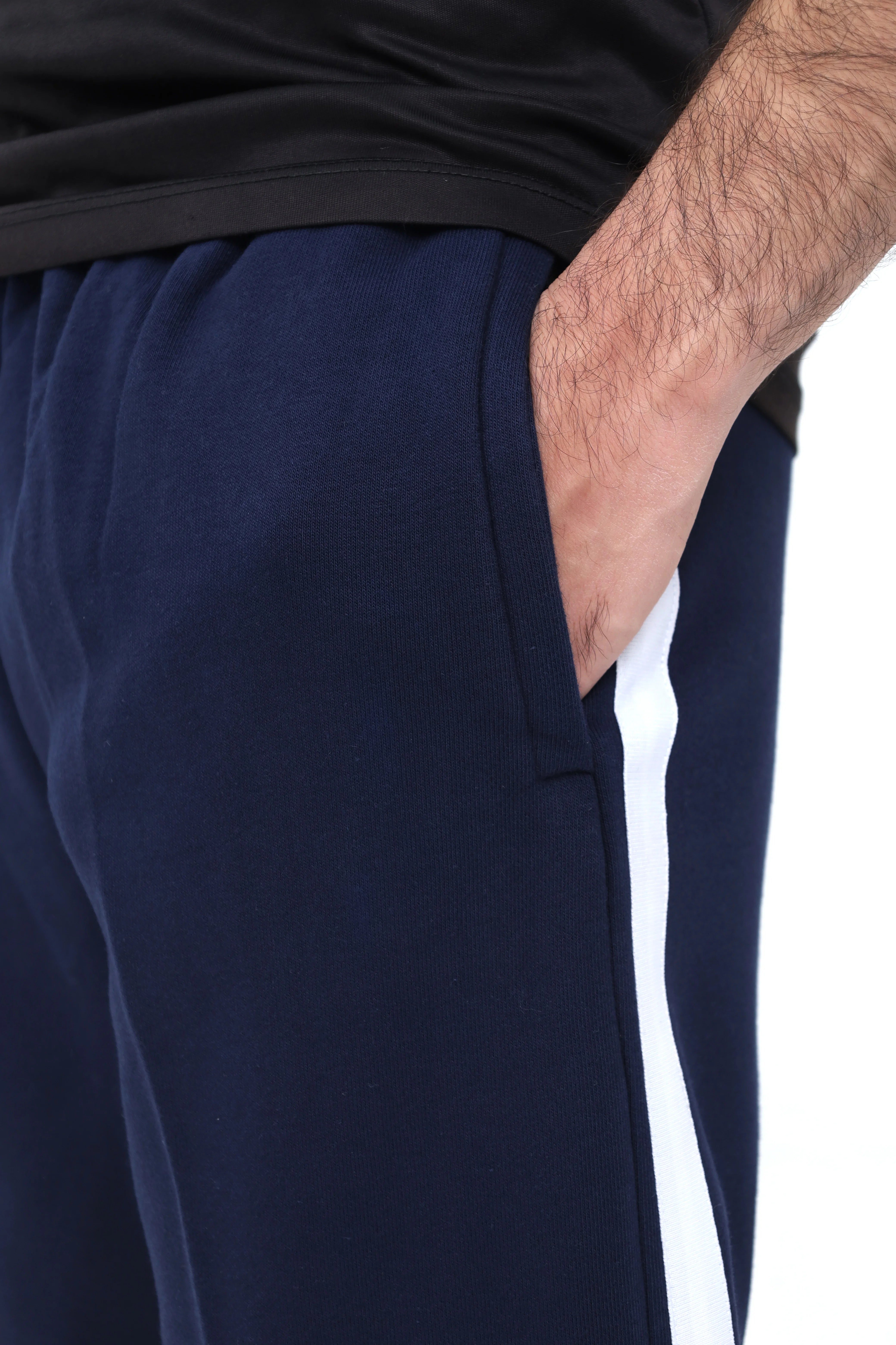 Men's Fleece Blue Sweatpants
