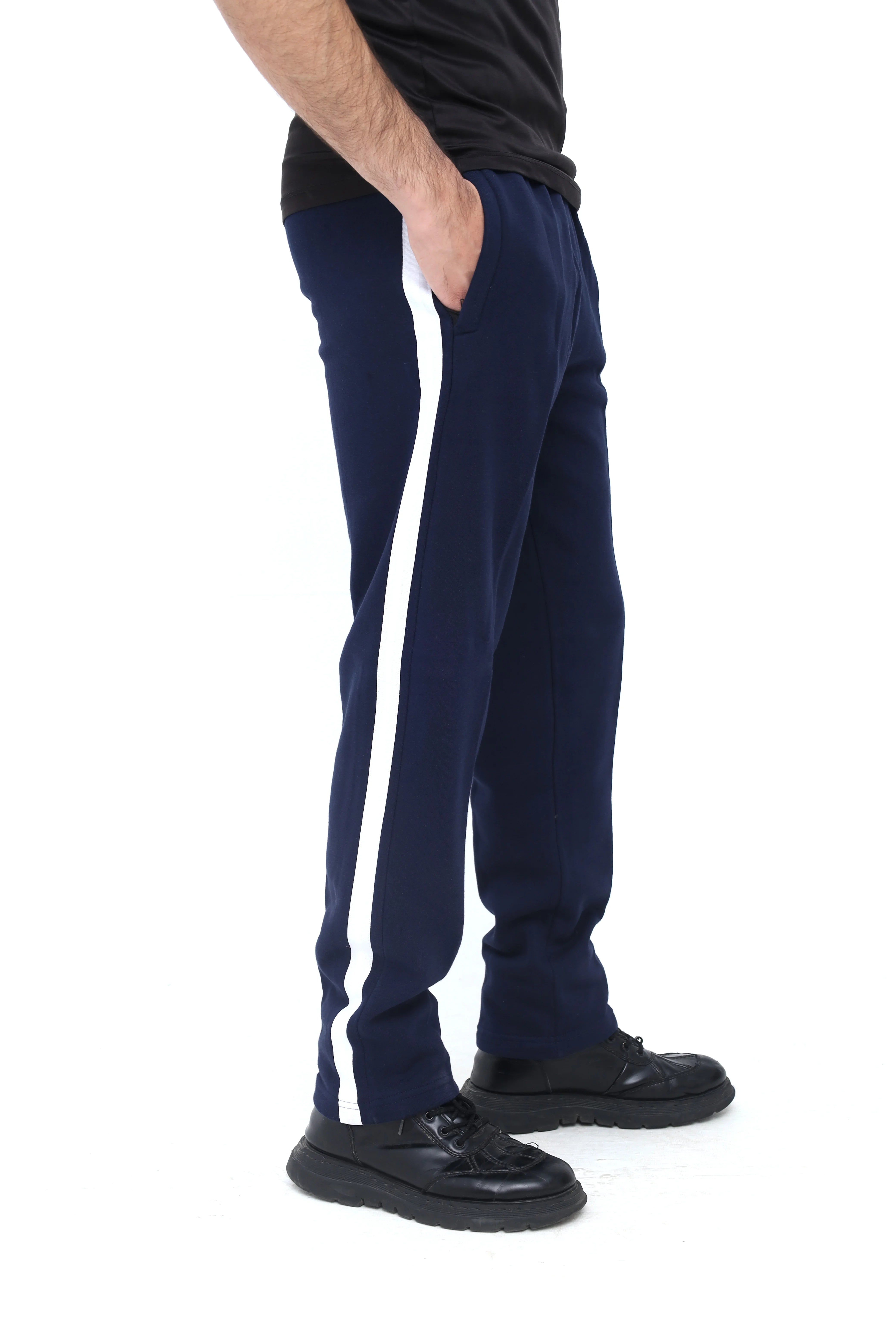 Men's Fleece Blue Sweatpants