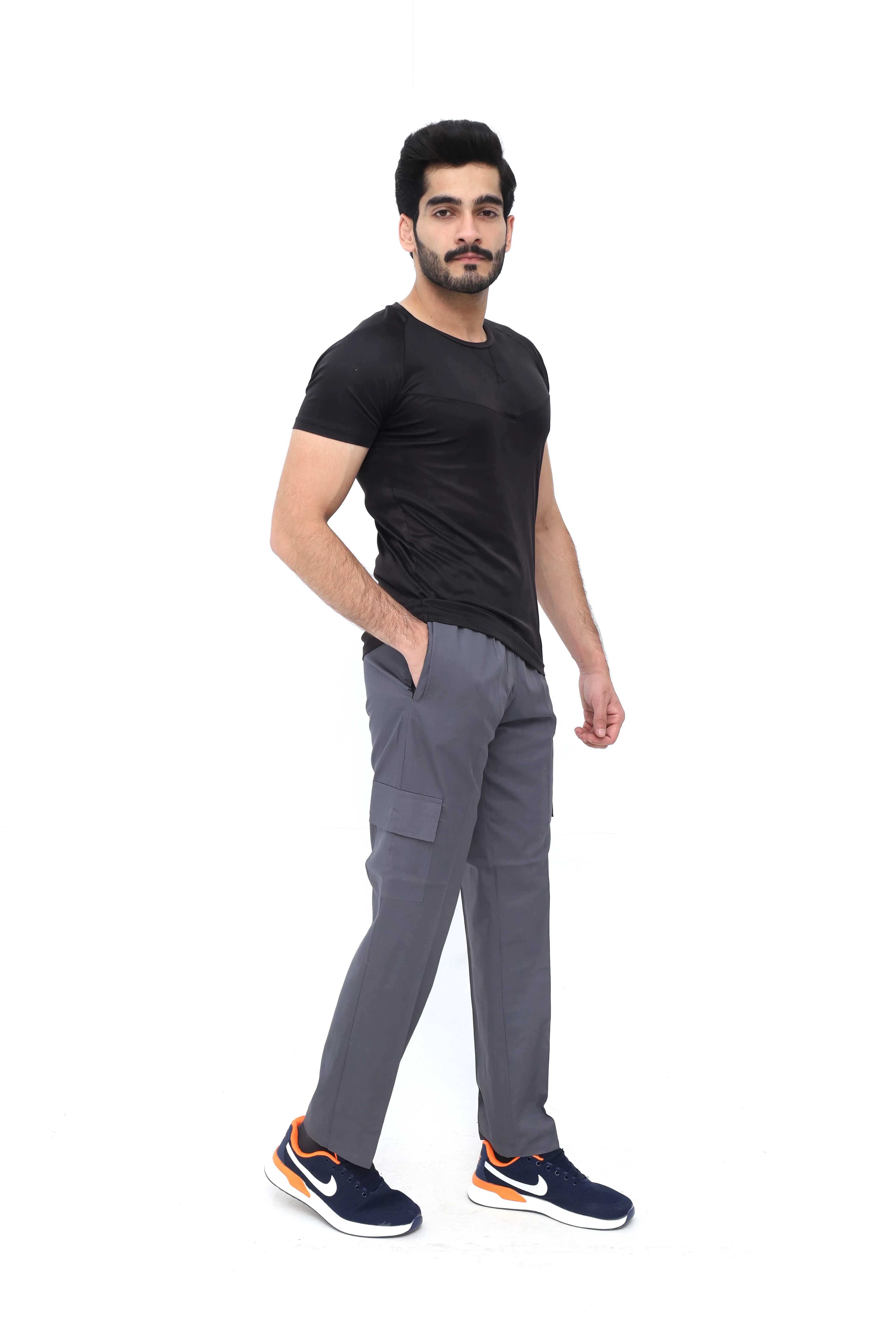 Adidas Grey Cargo  Trousers