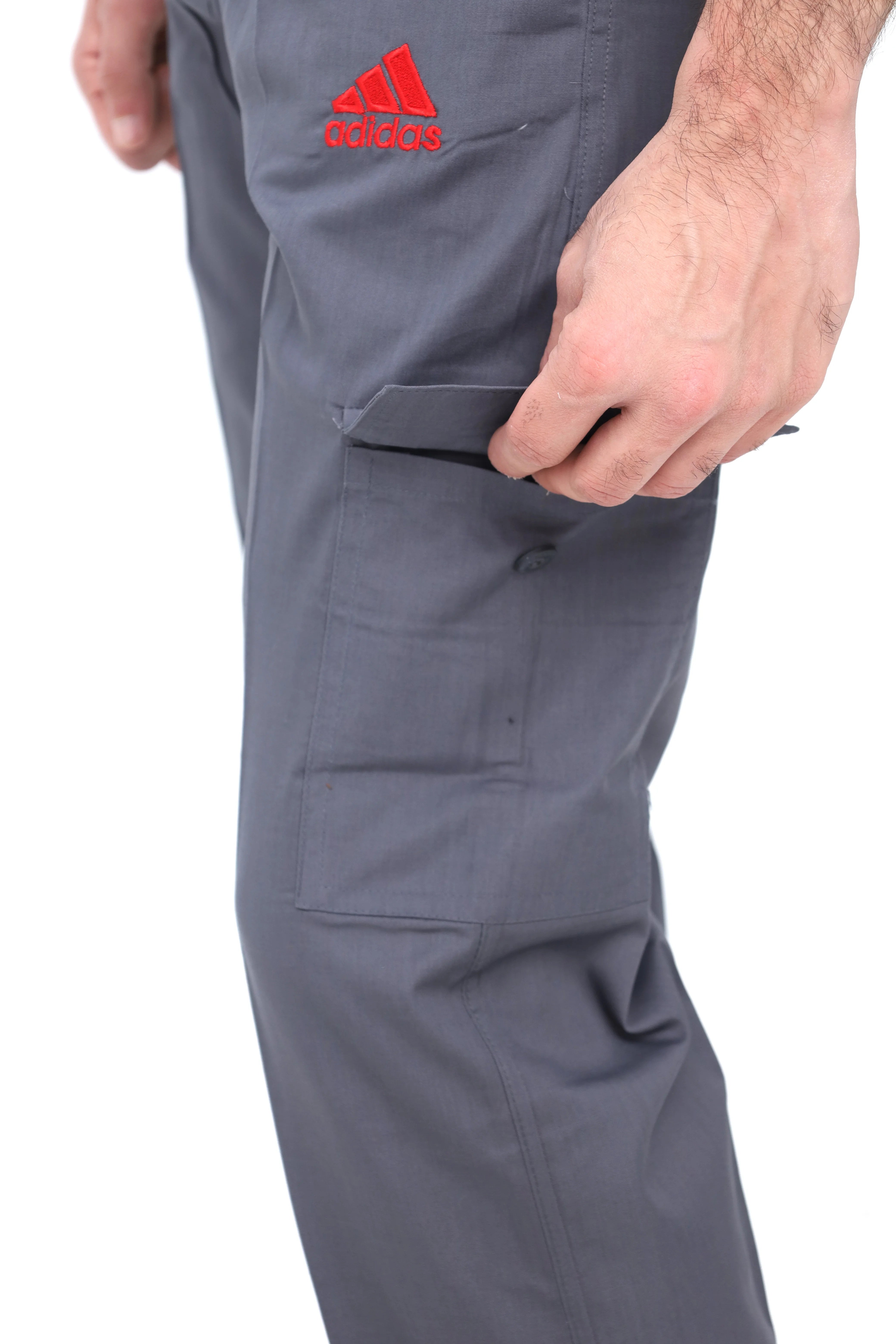 Adidas Grey Cargo  Trousers