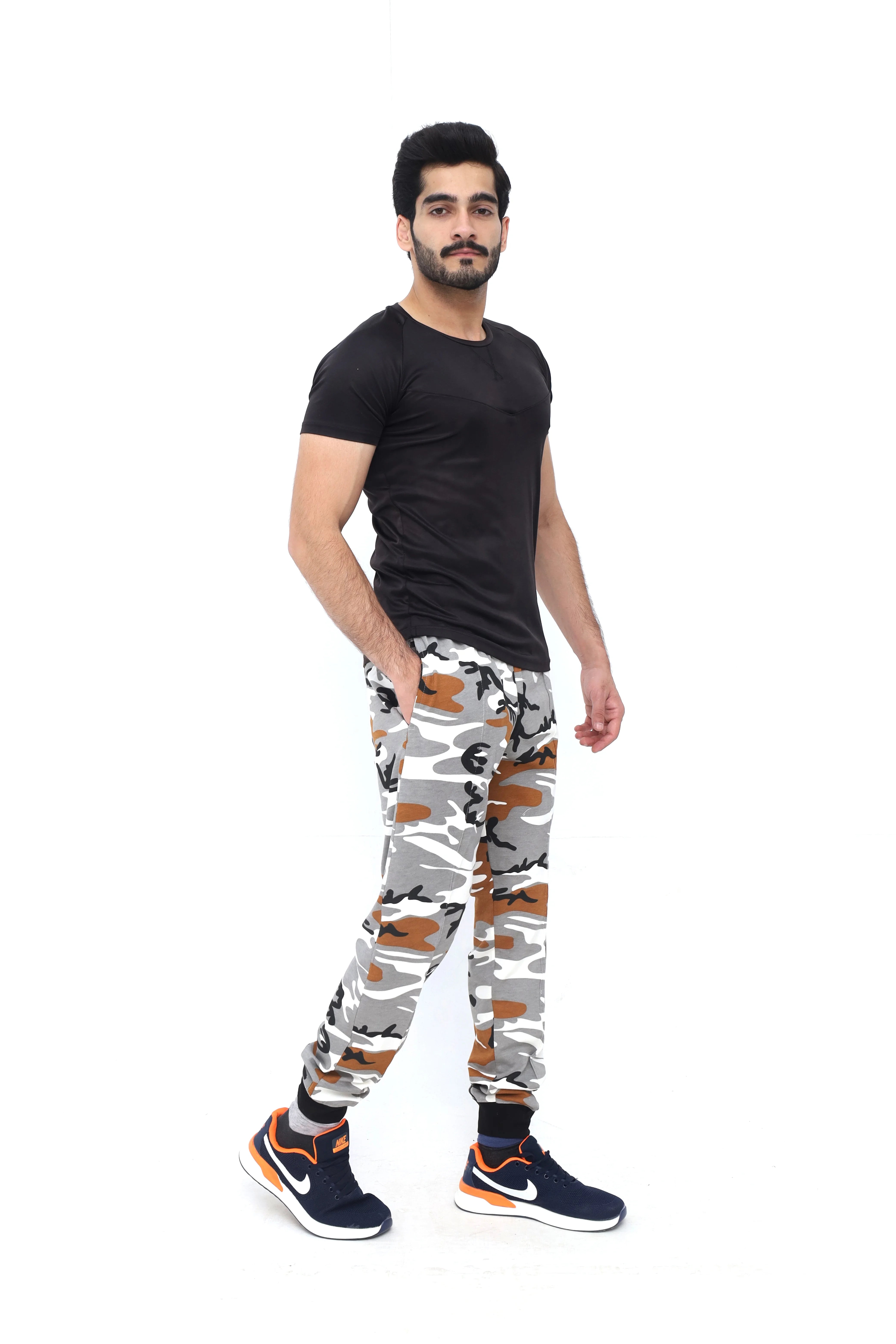 Men's Camouflage Fleece Sweat Pant