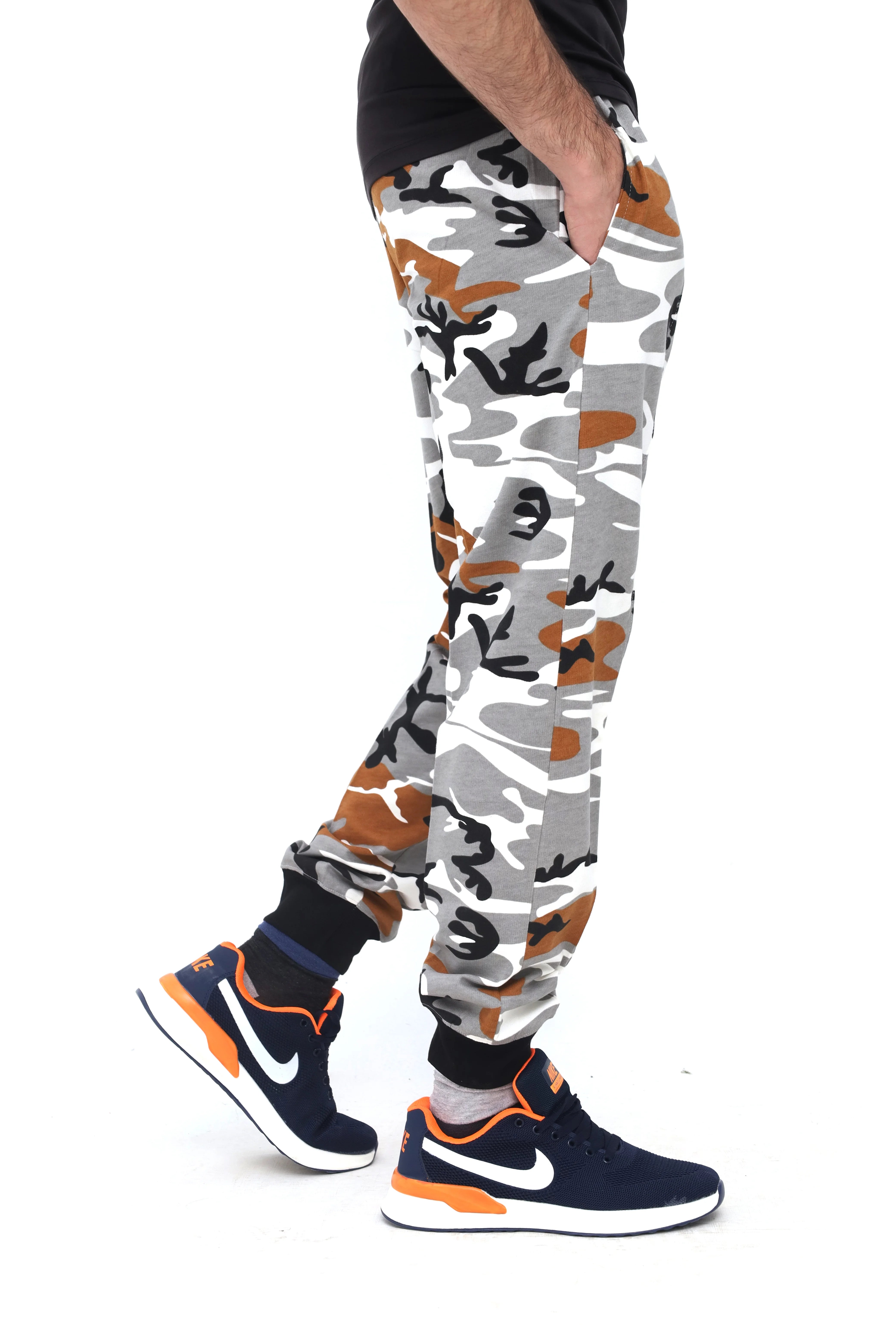 Men's Camouflage Fleece Sweat Pant