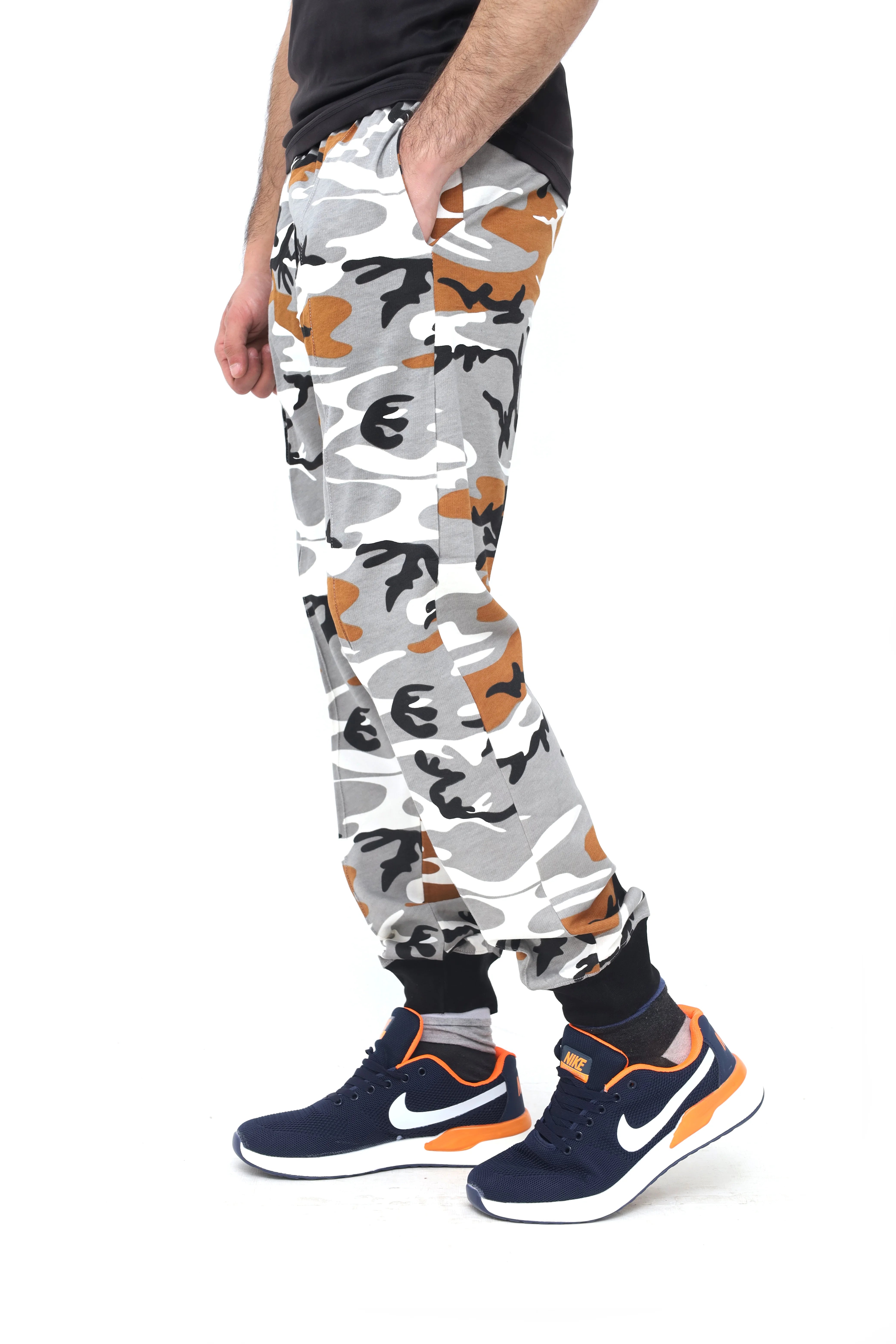 Men's Camouflage Fleece Sweat Pant