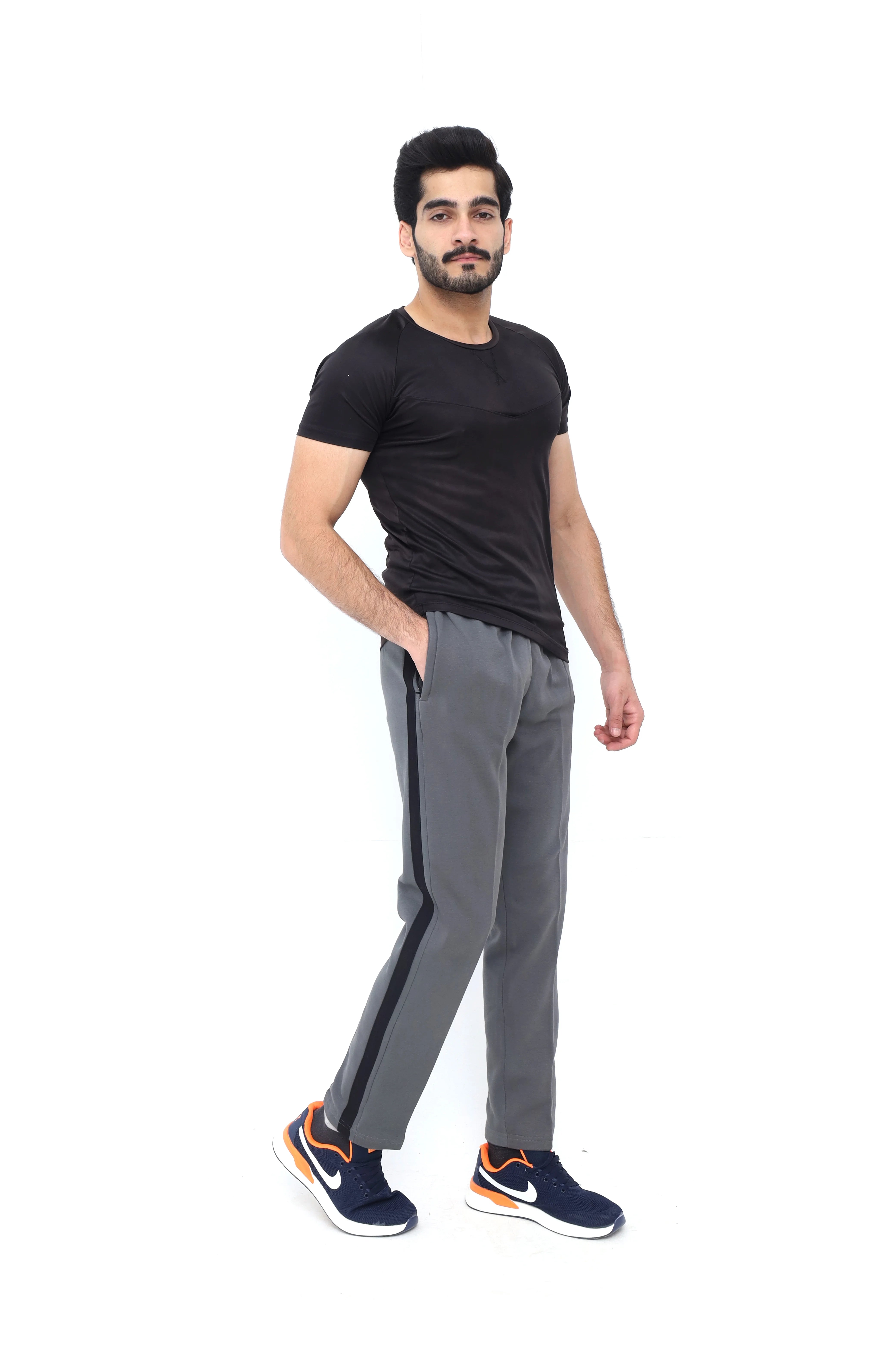 Men's Fleece Grey Sweatpants