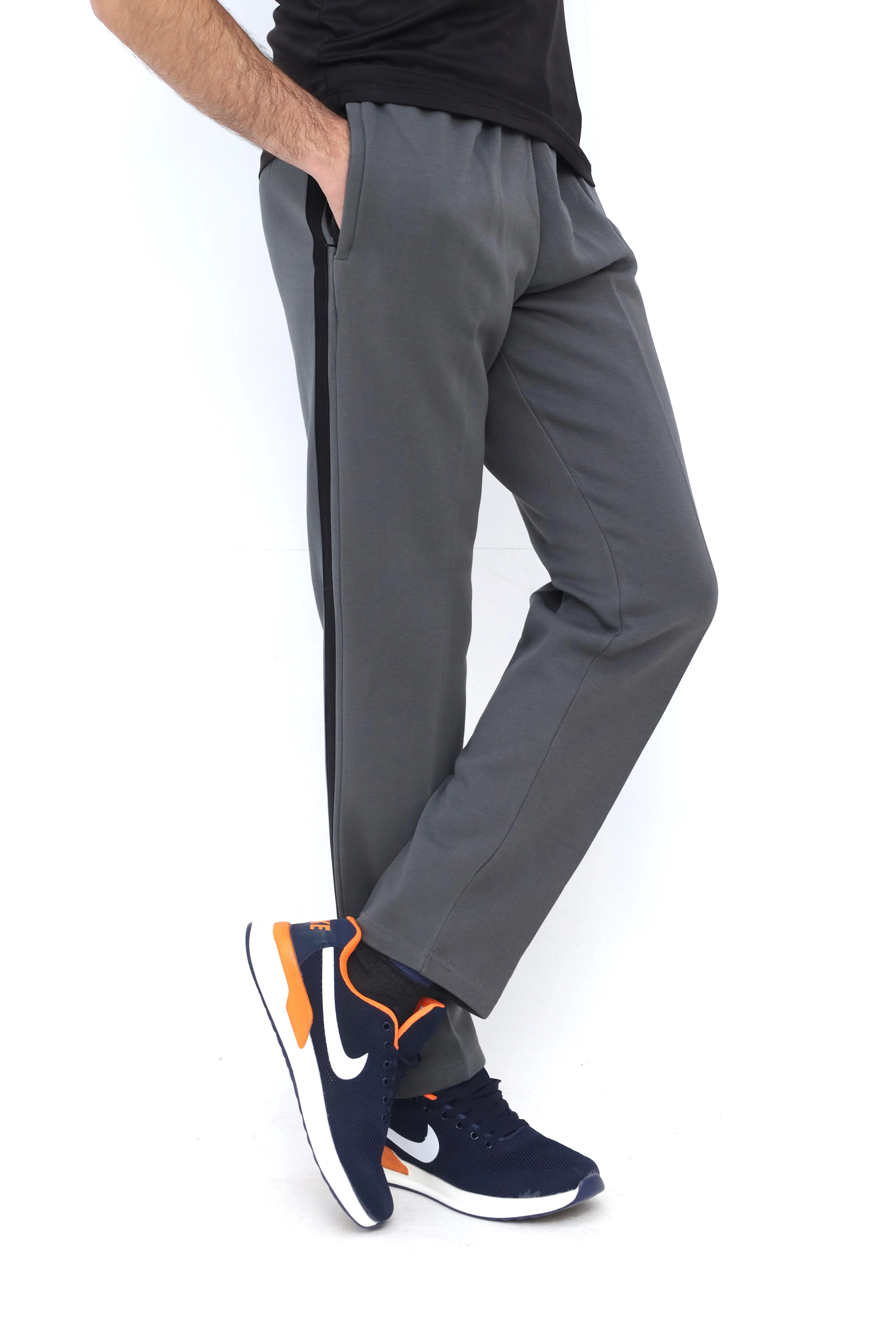 Men's Fleece Grey Sweatpants
