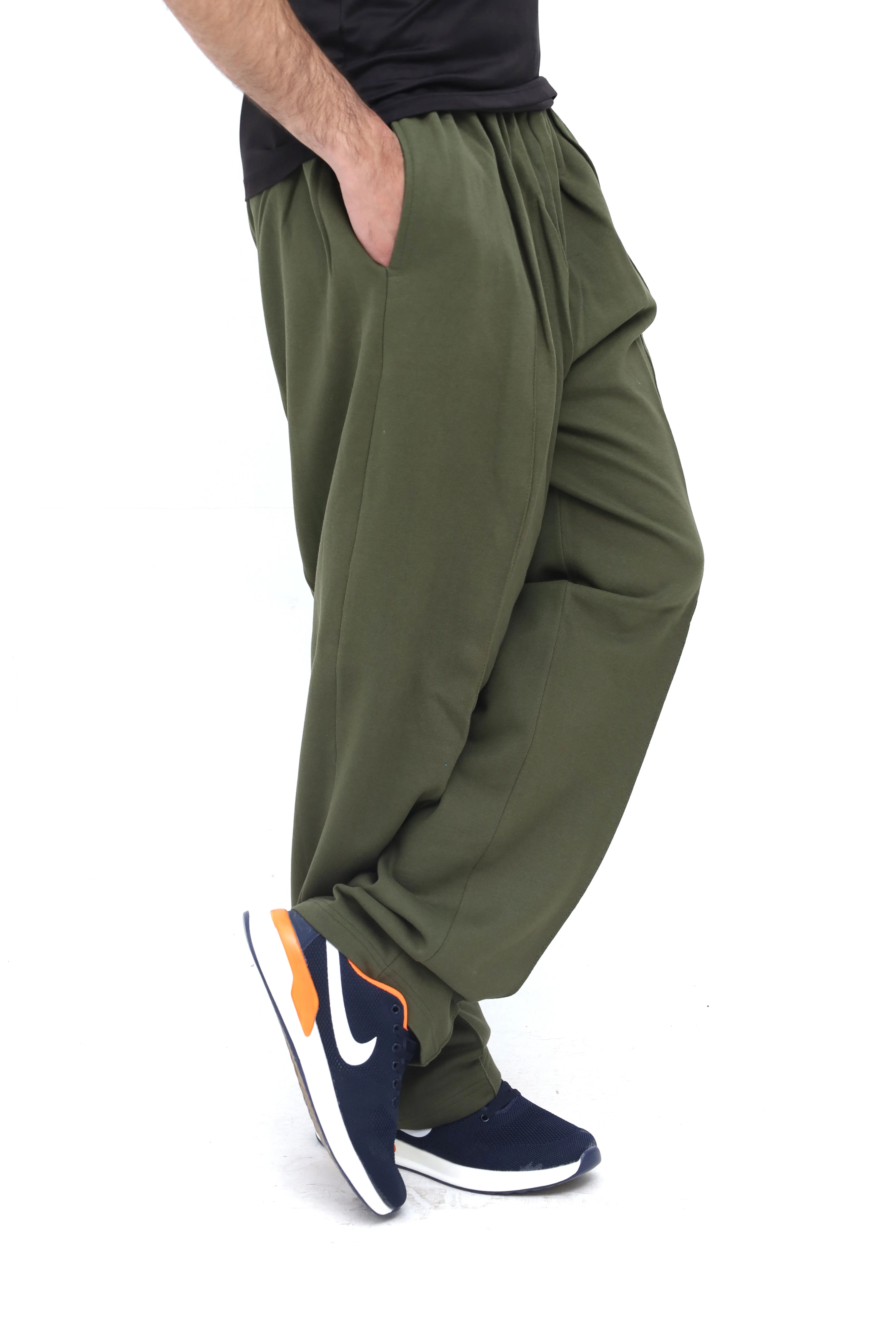 Men's Over Sized Green Sweatpants