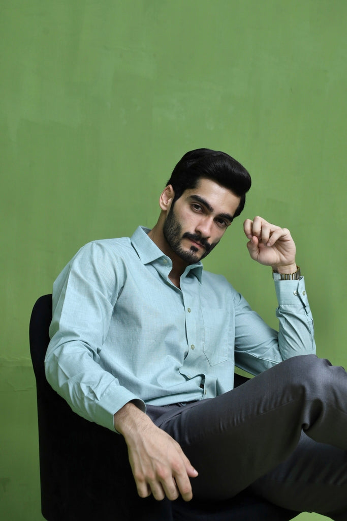 Men's Light Textured Formal Shirt