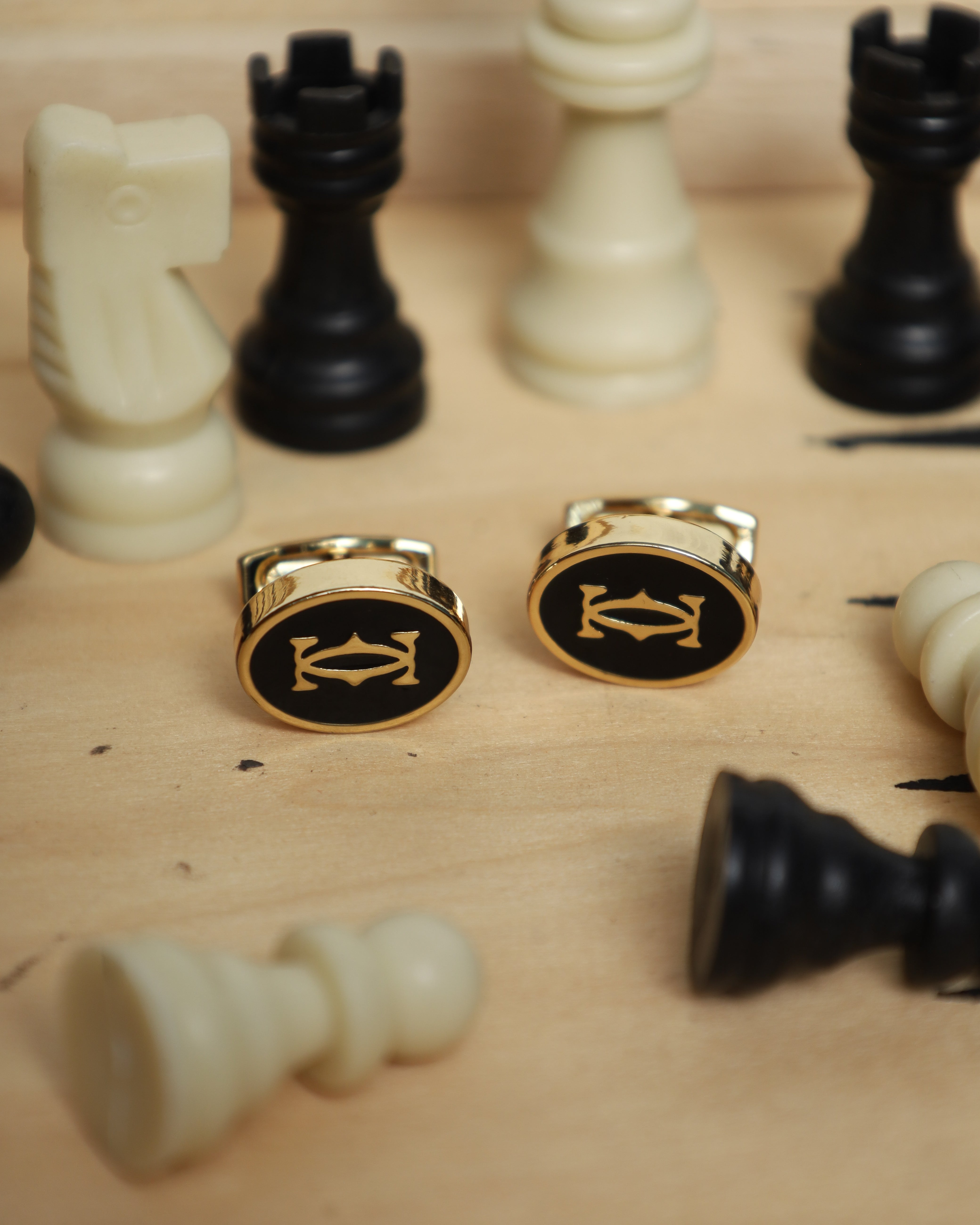 Gold Luxe Hublot Cufflinks