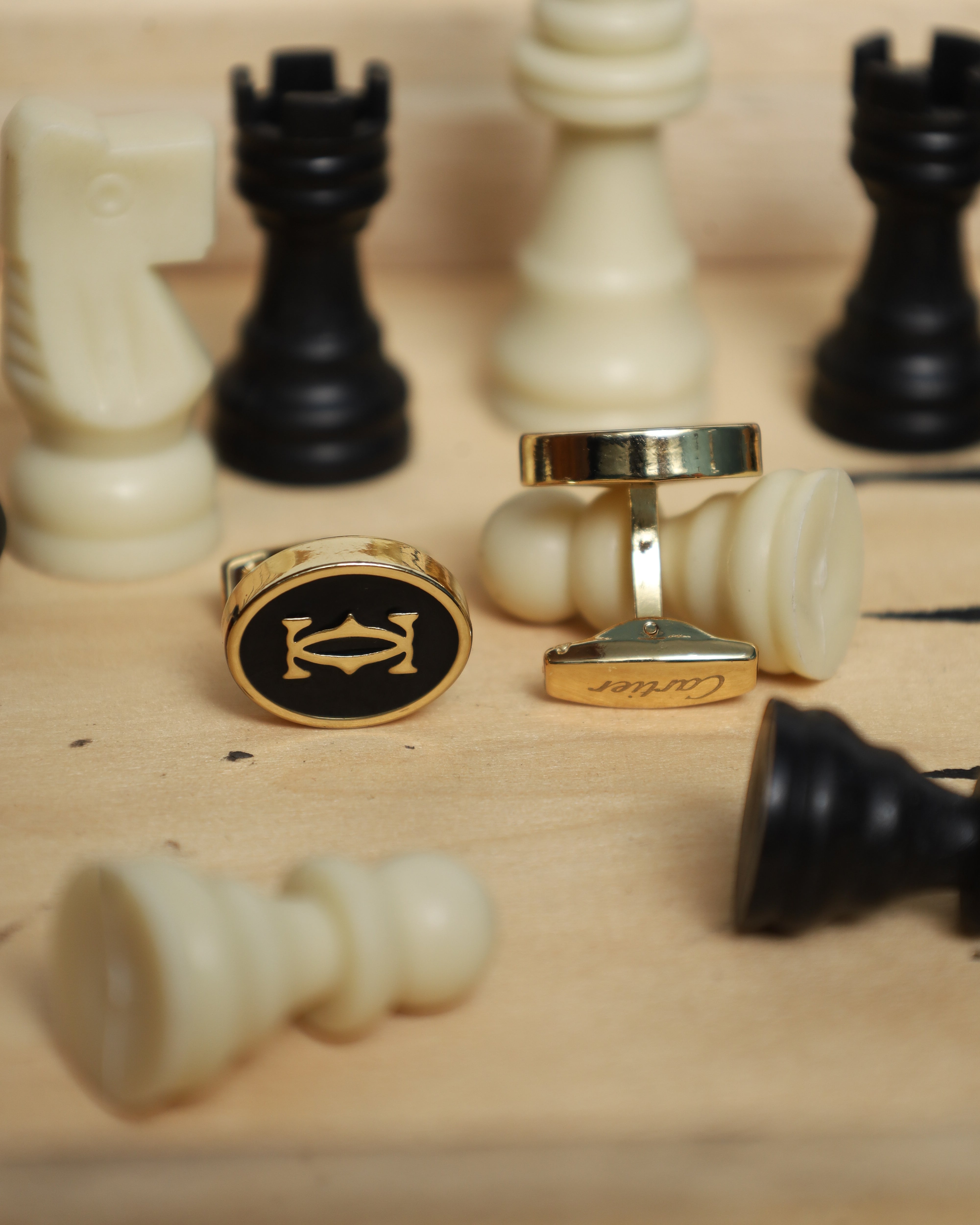Gold Luxe Hublot Cufflinks