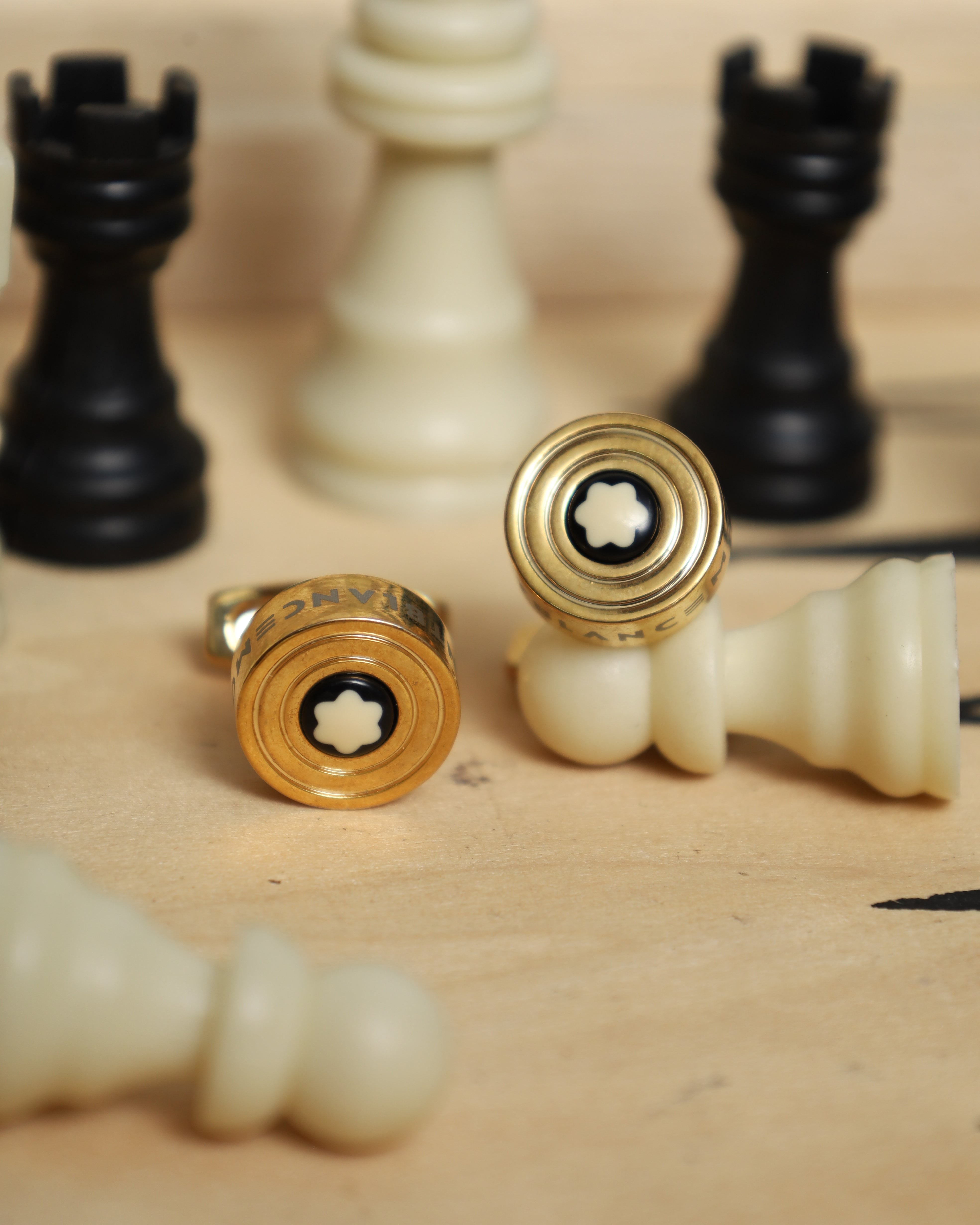 Style Black & White Cufflinks