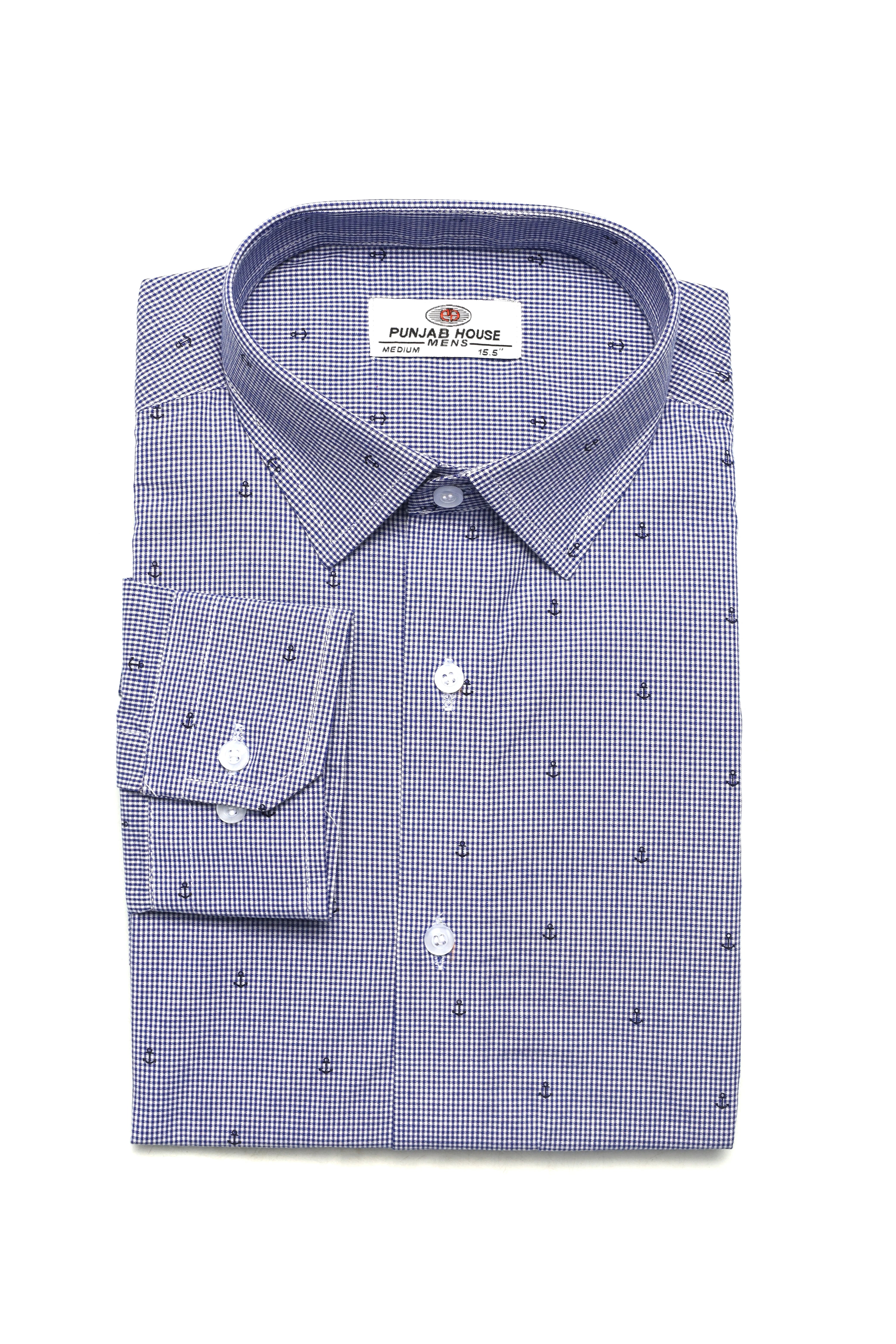 Printed Shirt with Anchor Print