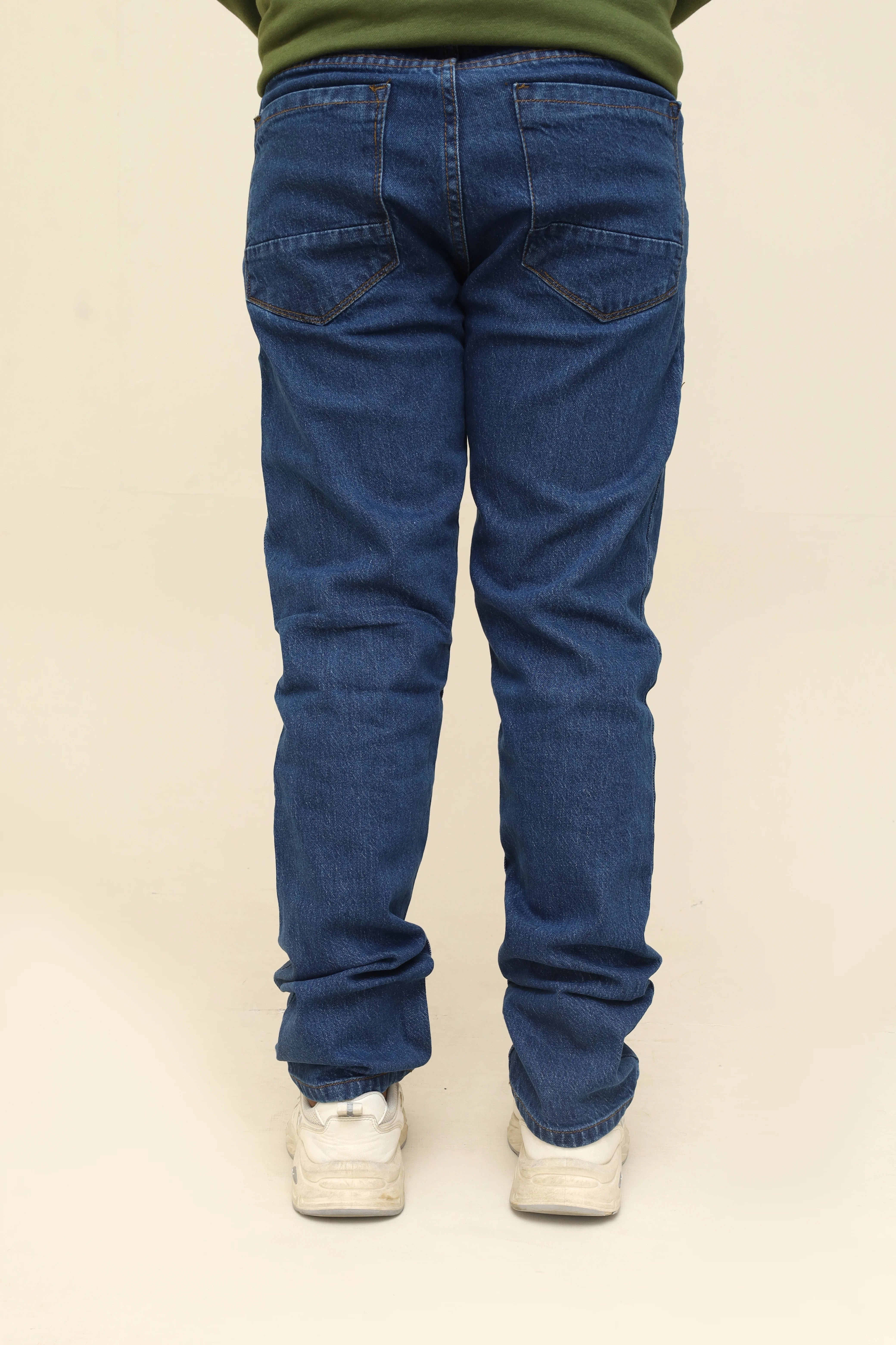 Dark Blue Denim Jeans