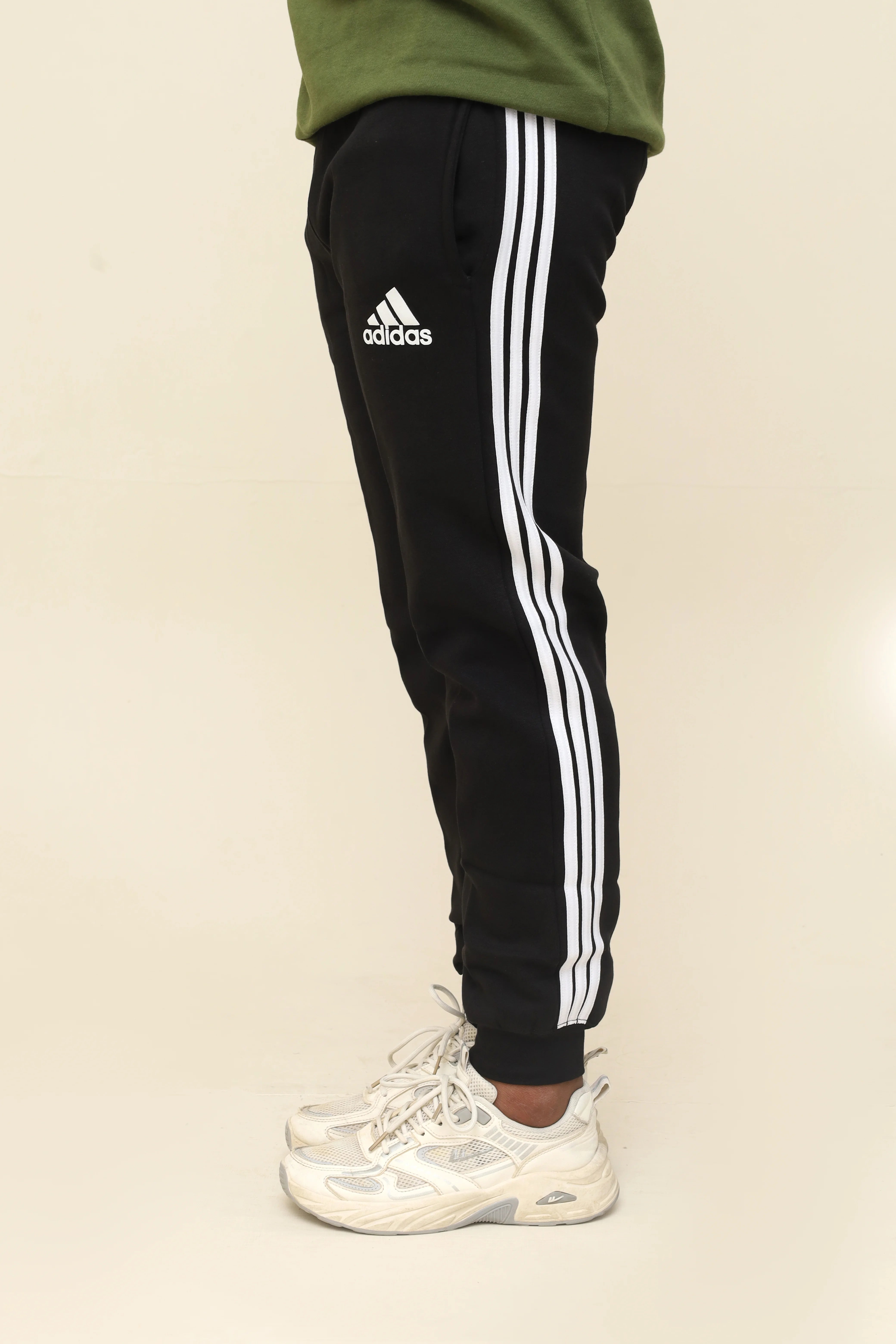 Men's Black adidas Track Pants
