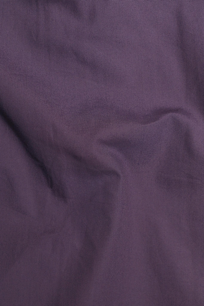 Dark Purple Formal Plain Shirt