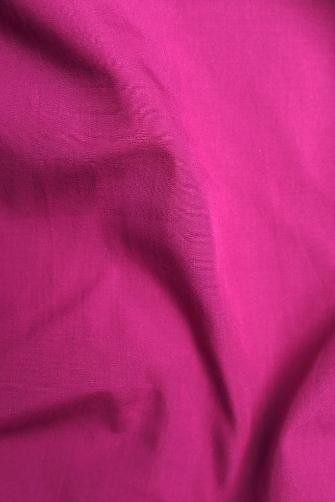 Dark Pink Formal Plain Shirt