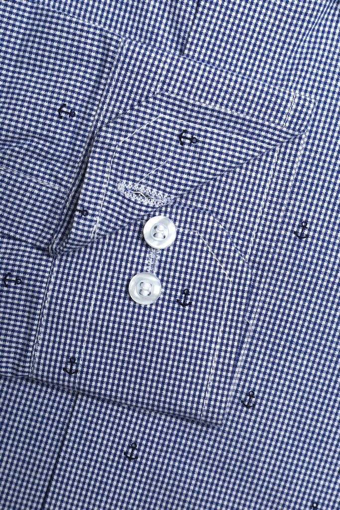 Printed Shirt with Anchor Print