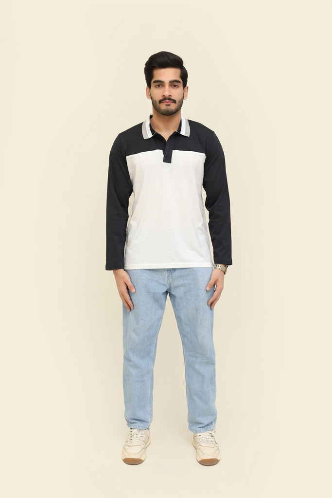 Men's Long-Sleeve Polo Shirt