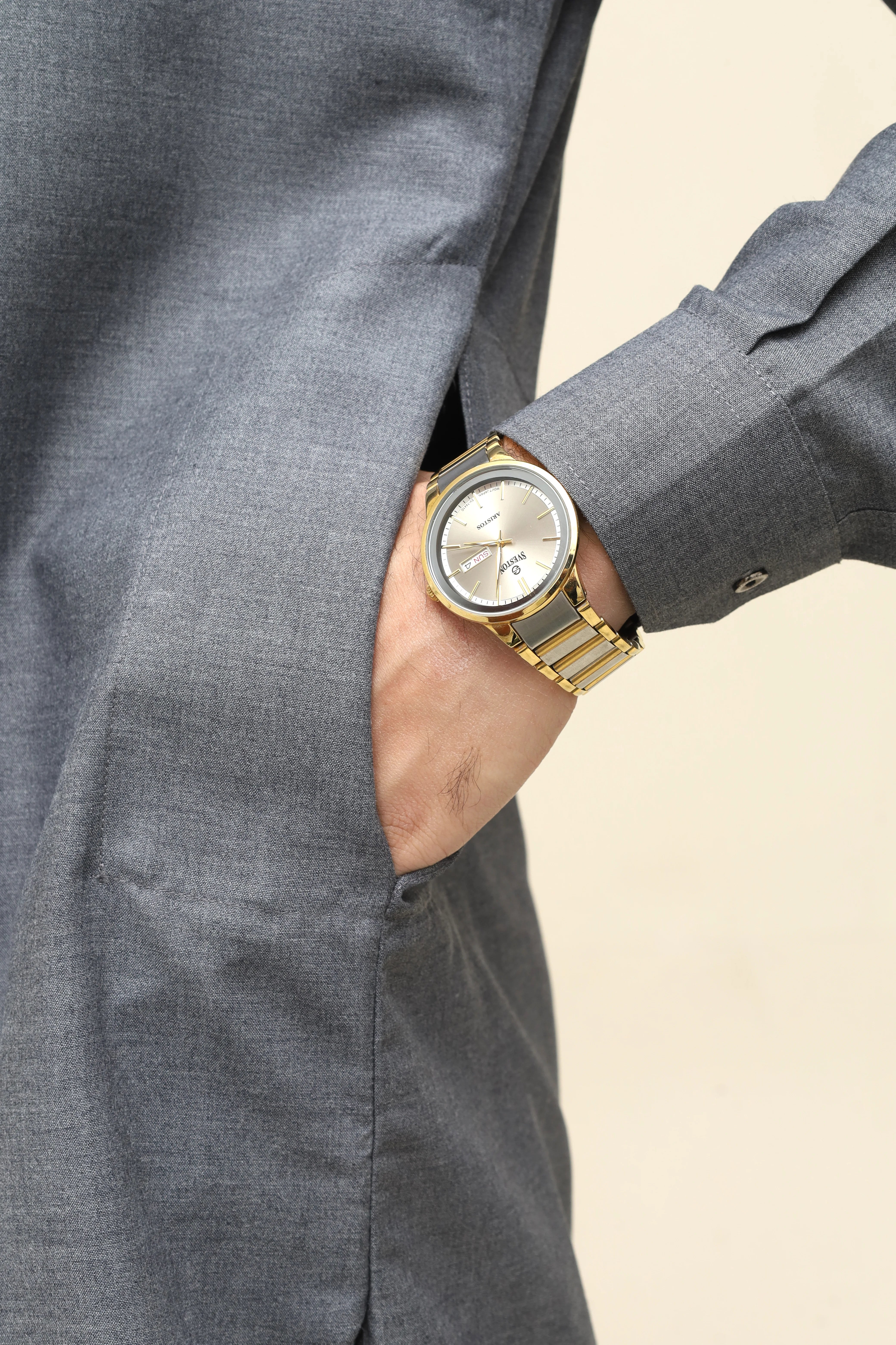 Dark Grey Wash & Wear Shalwar Kameez