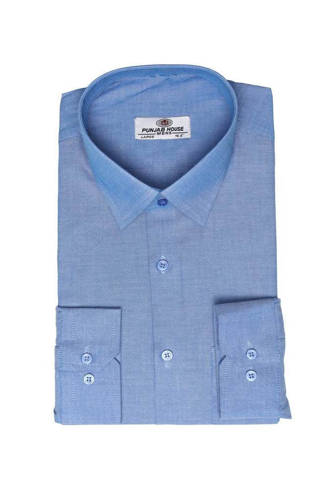 Essential Sky Blue Chambray Shirt