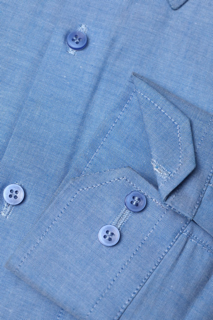 Essential Sky Blue Chambray Shirt