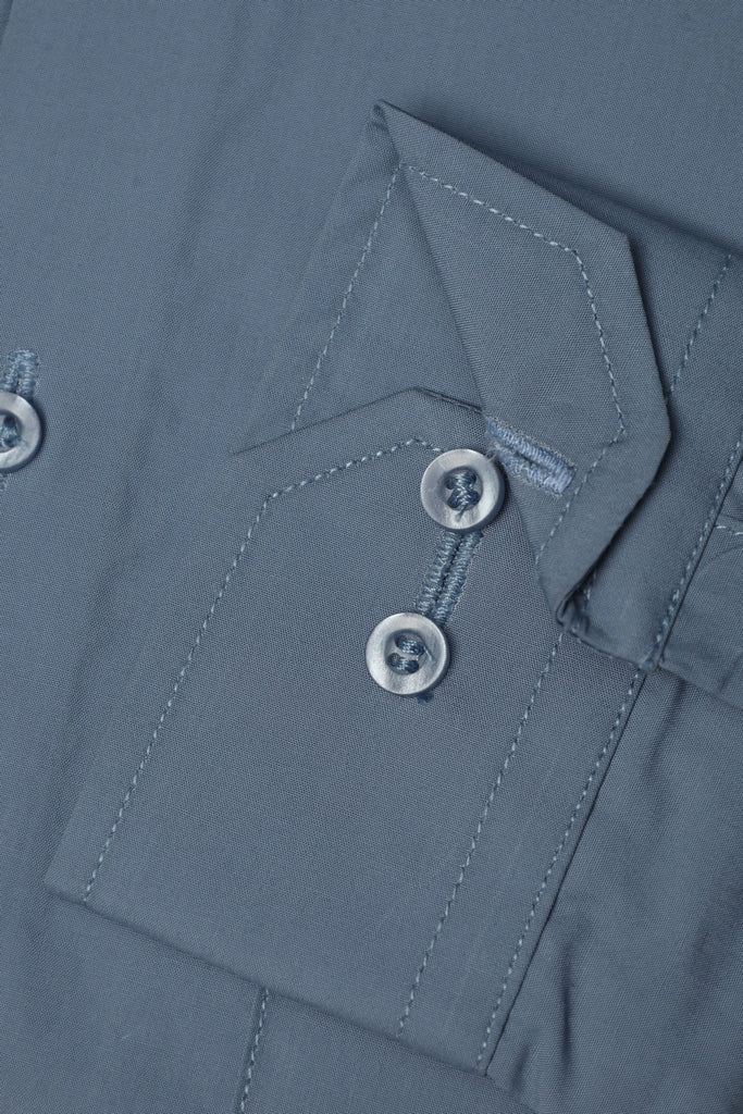 Steel Blue Essential Dress Shirt