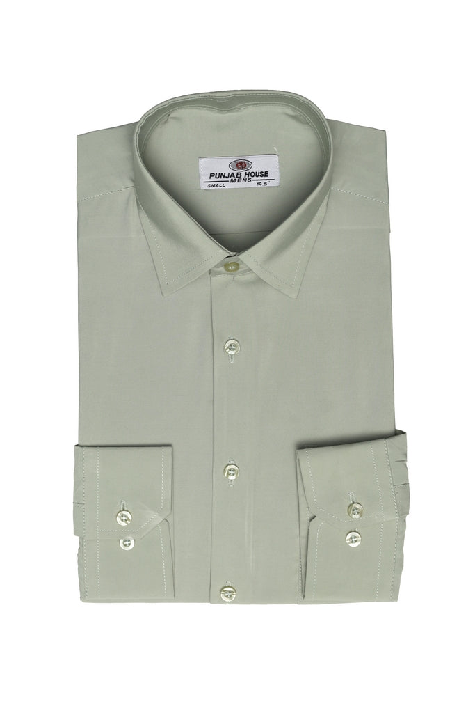 Sage Green Essential Dress Shirt