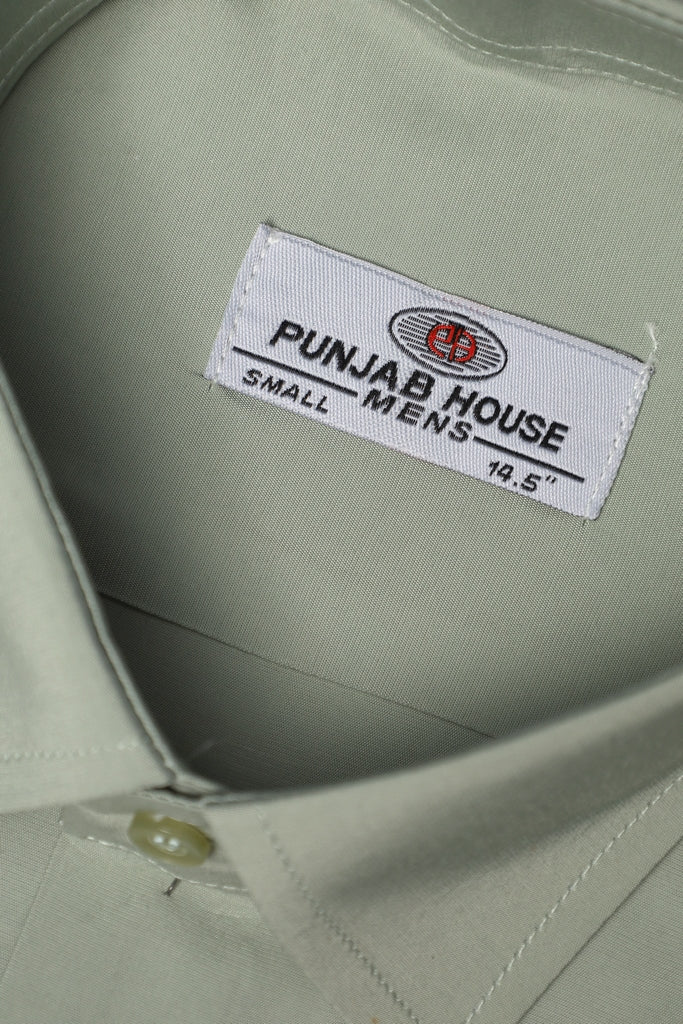 Sage Green Essential Dress Shirt