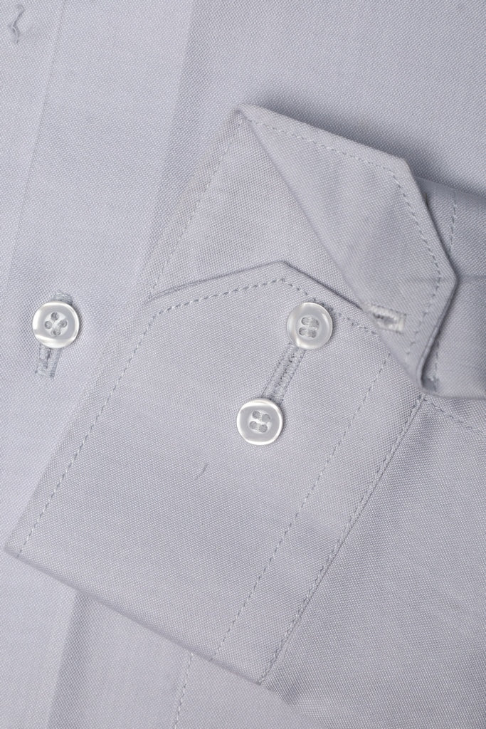 Mist Grey Essential Dress Shirt