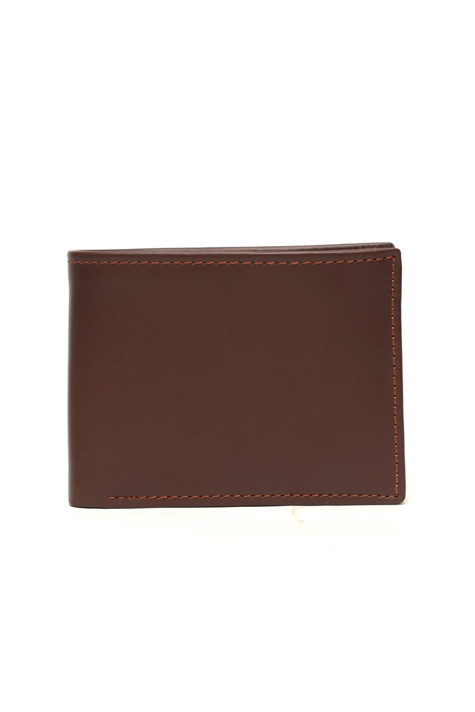 Classic Bi-Fold Leather Wallet for Men